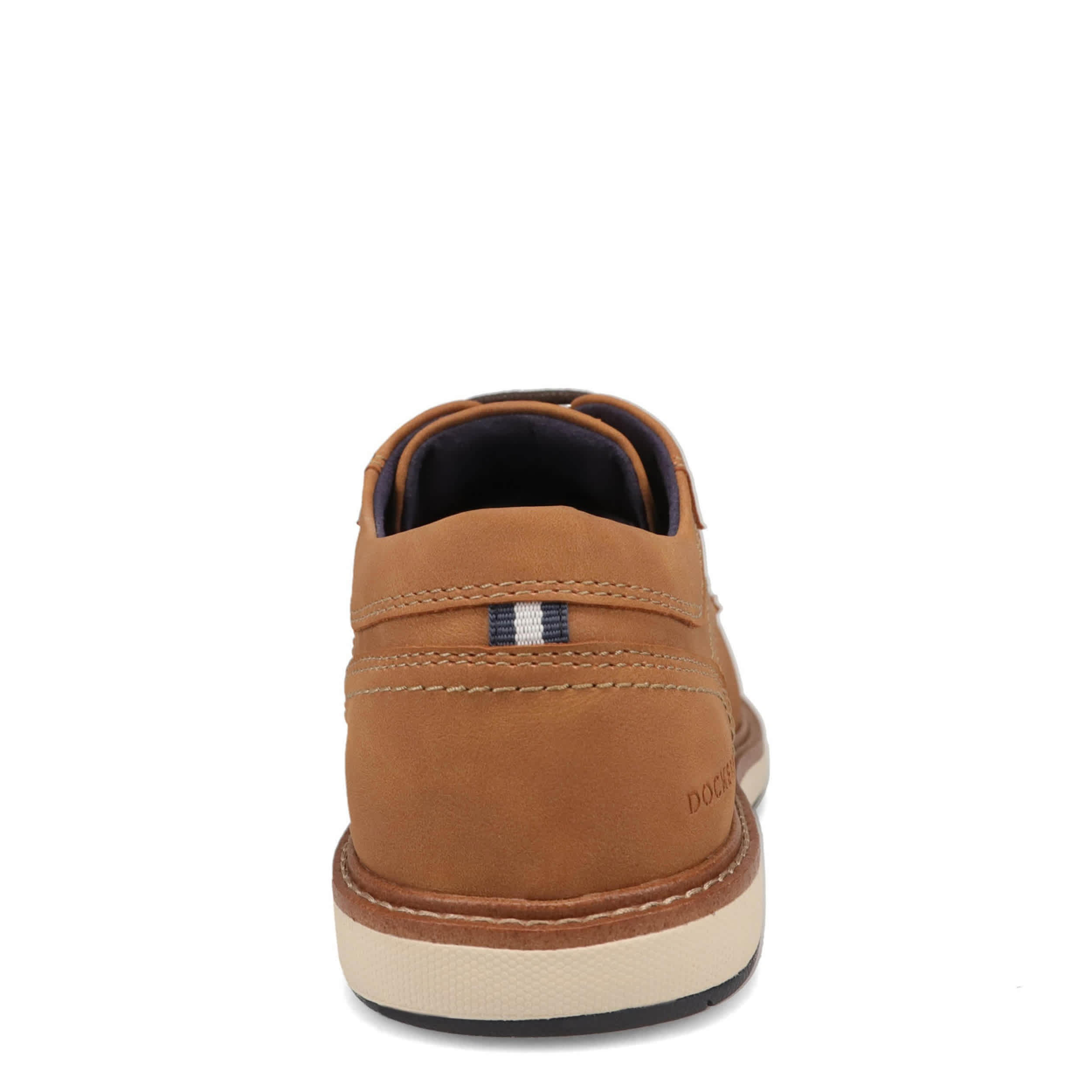 DOCKERS-MENS HALSTEAD OXFORD-DARK TAN & 
