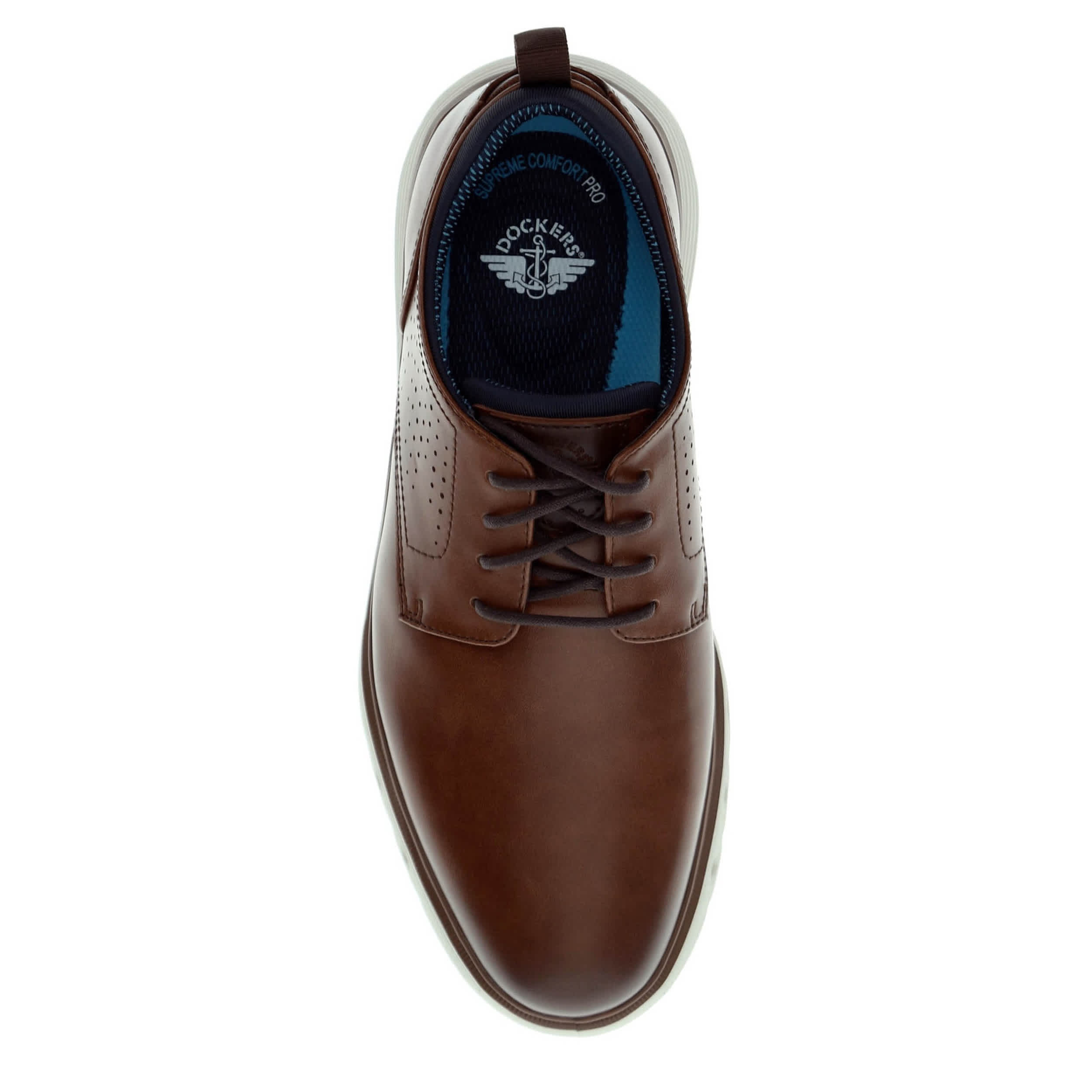 DOCKERS-MENS FRANCO OXFORD-COGNAC & 