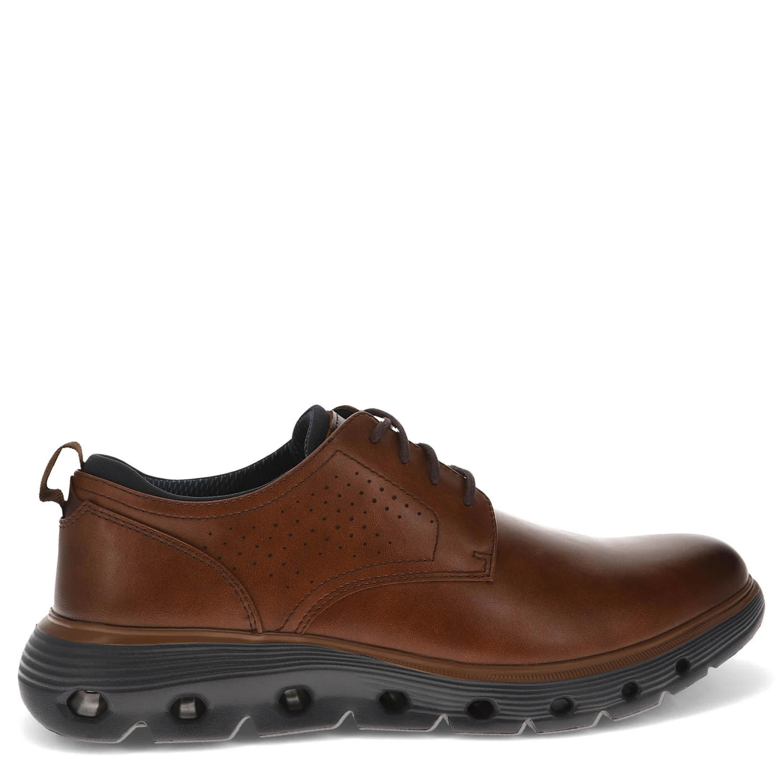 DOCKERS-MENS FRANCO OXFORD-COGNAC & NAVY