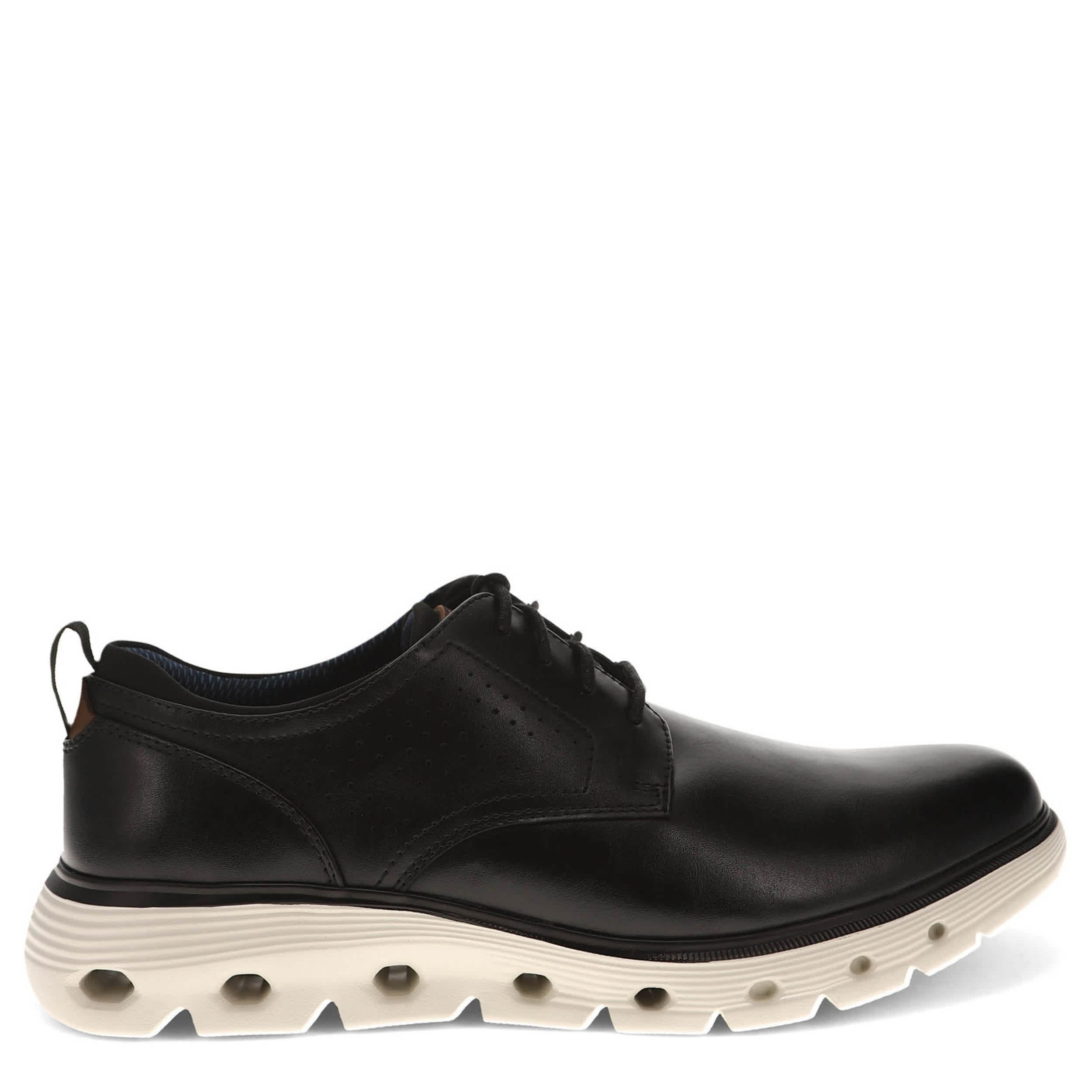 DOCKERS-MENS FRANCO OXFORD-BLACK & WHITE