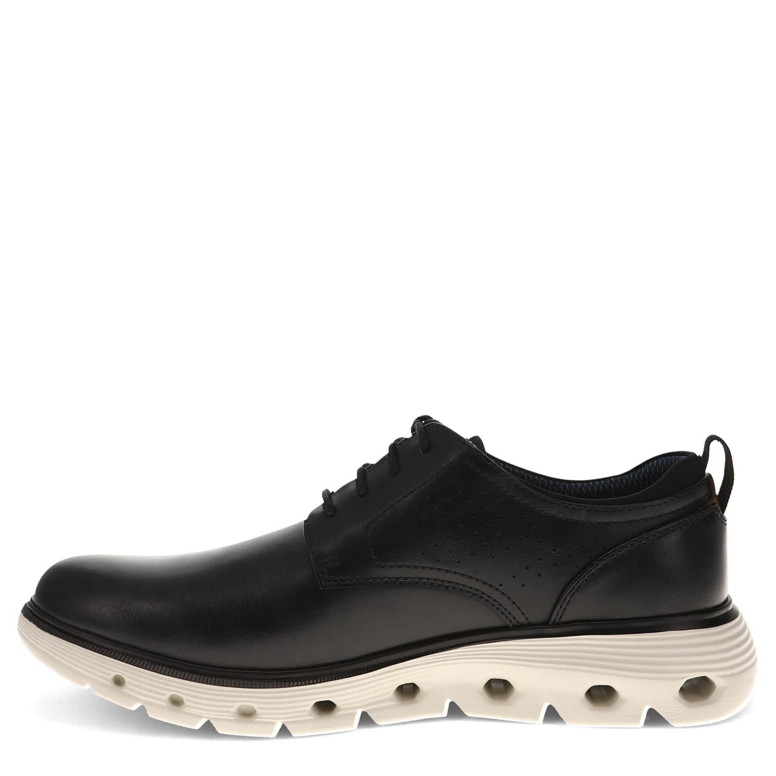 DOCKERS-MENS FRANCO OXFORD-BLACK & WHITE