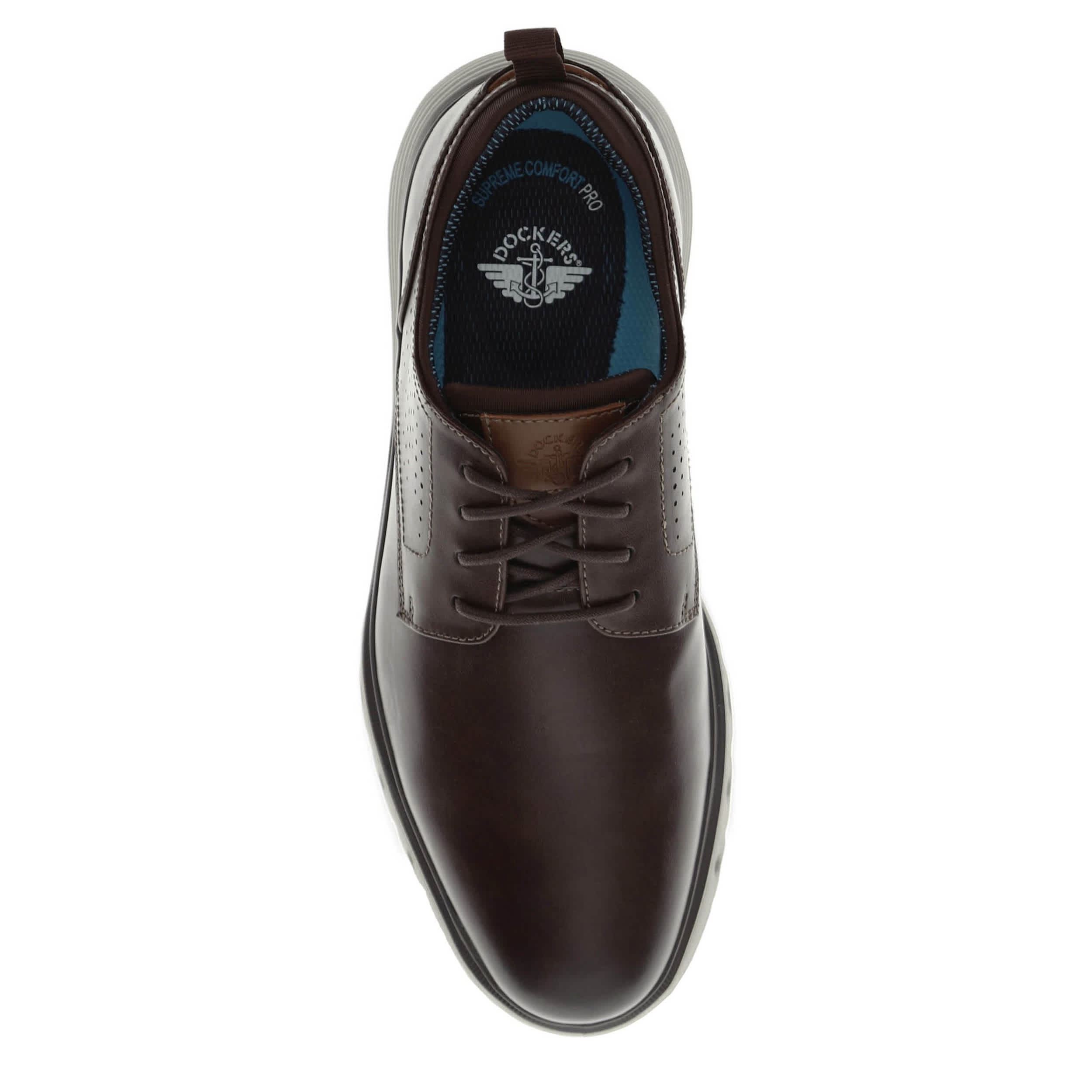 DOCKERS-MENS FRANCO OXFORD-CHESTNUT & 