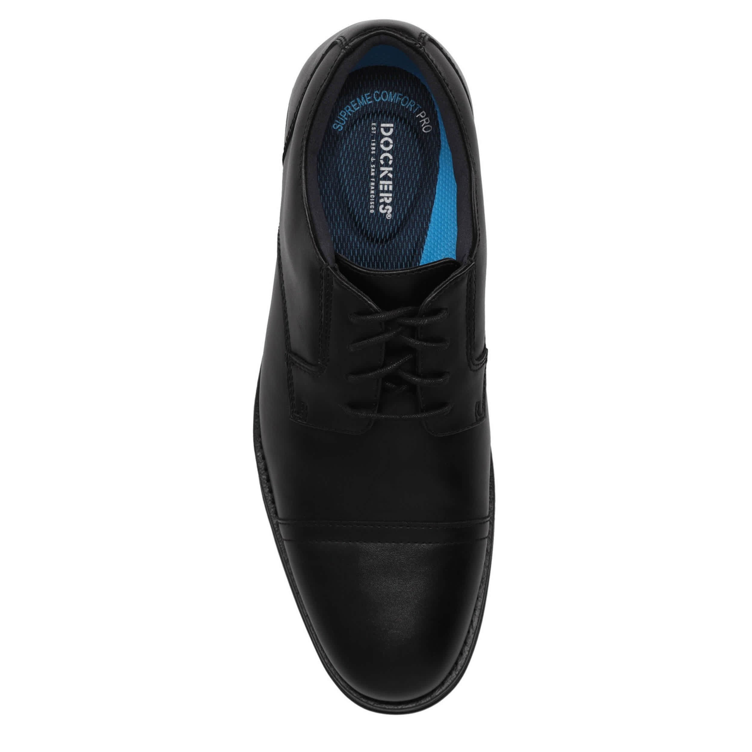 DOCKERS-MENS BELVEDERE OXFORD-BLACK & 
