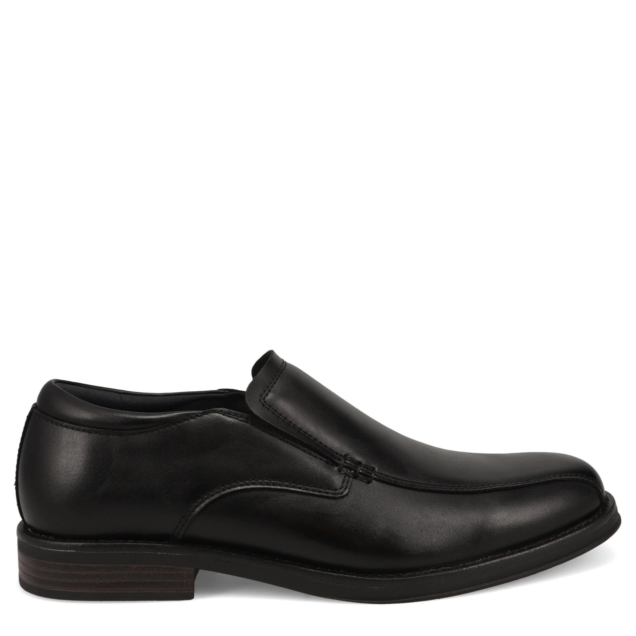 DOCKERS-MENS BENEDICT SLIP ON-BLACK & 