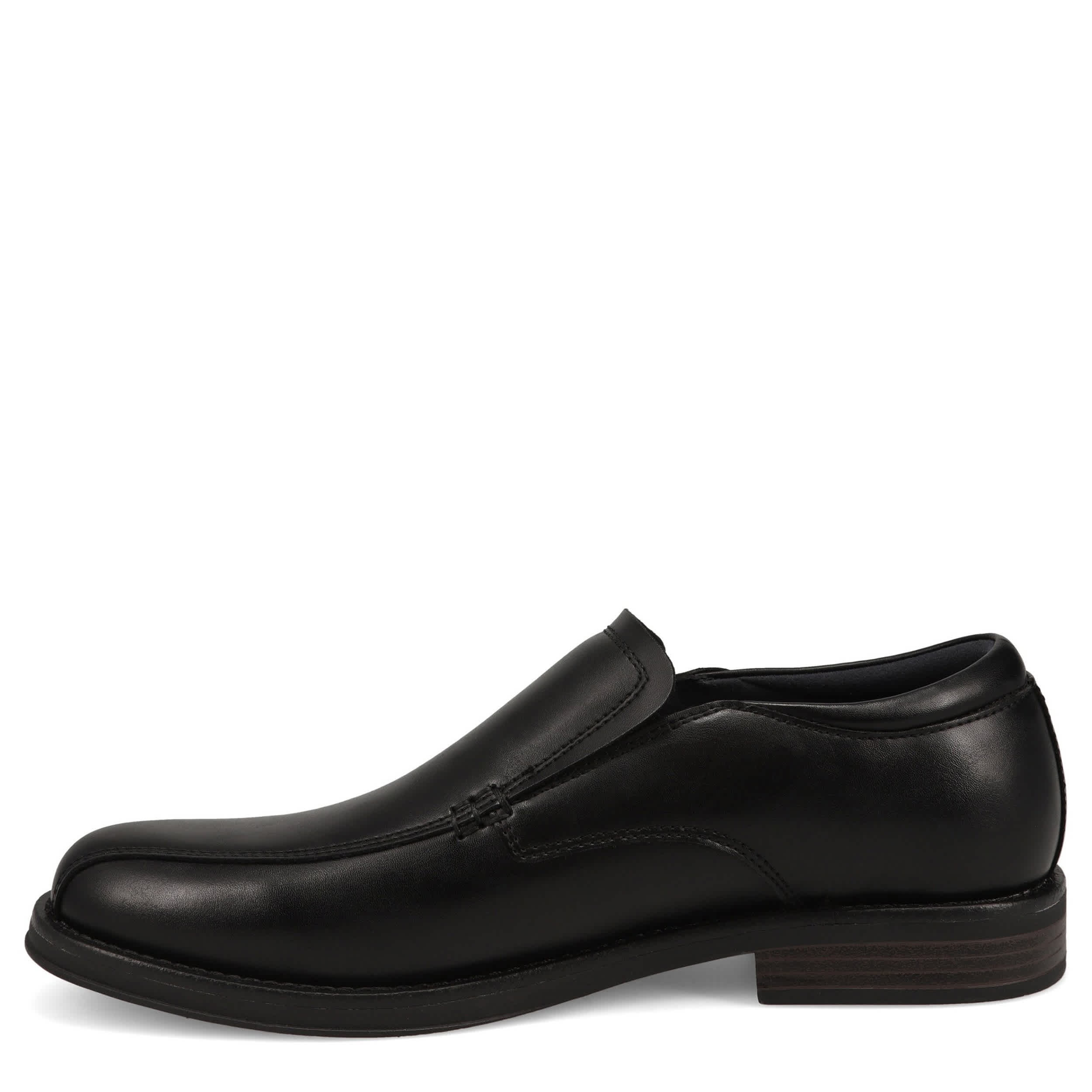 DOCKERS-MENS BENEDICT SLIP ON-BLACK & 