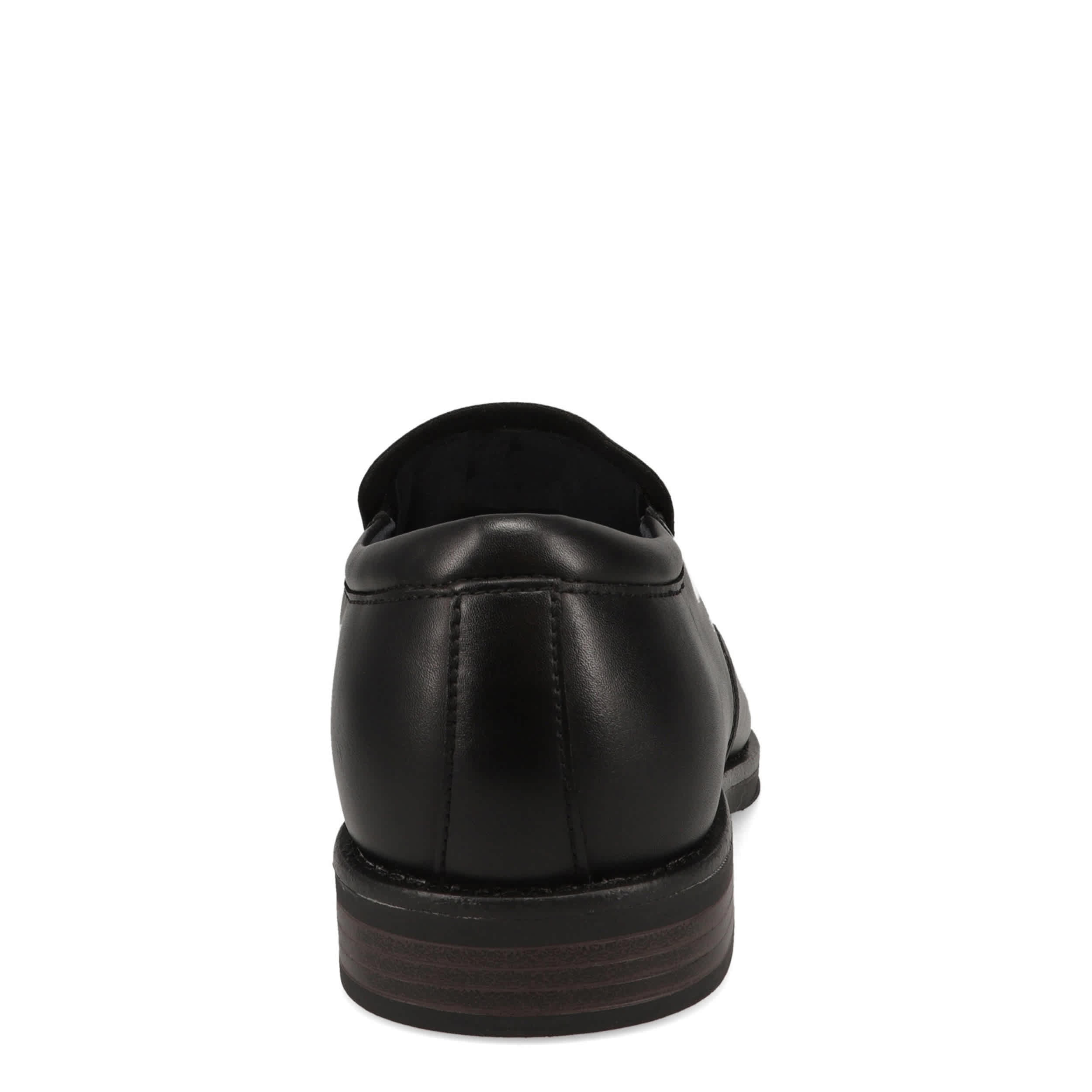 DOCKERS-MENS BENEDICT SLIP ON-BLACK & 
