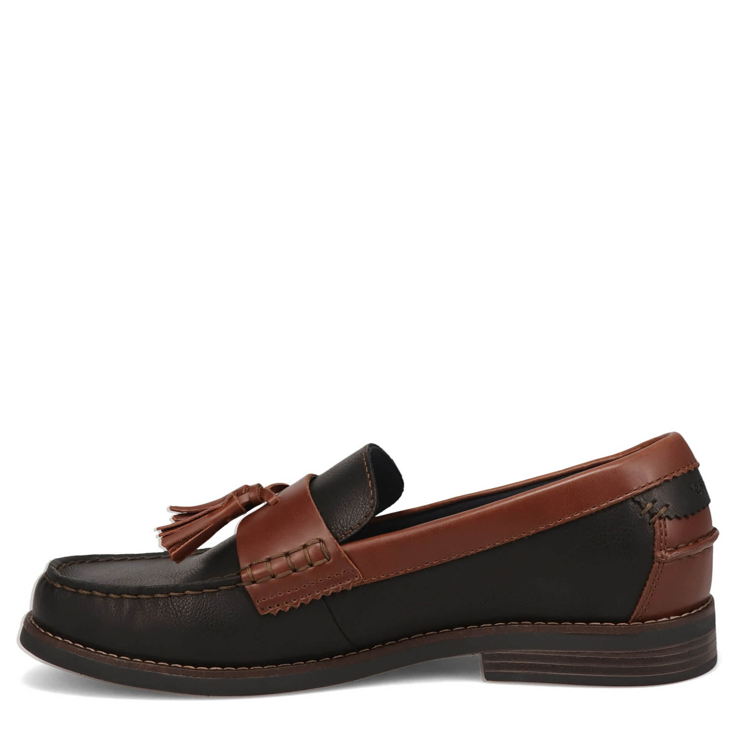 DOCKERS-MENS PULLMAN LOAFER-BLACK & BROWN