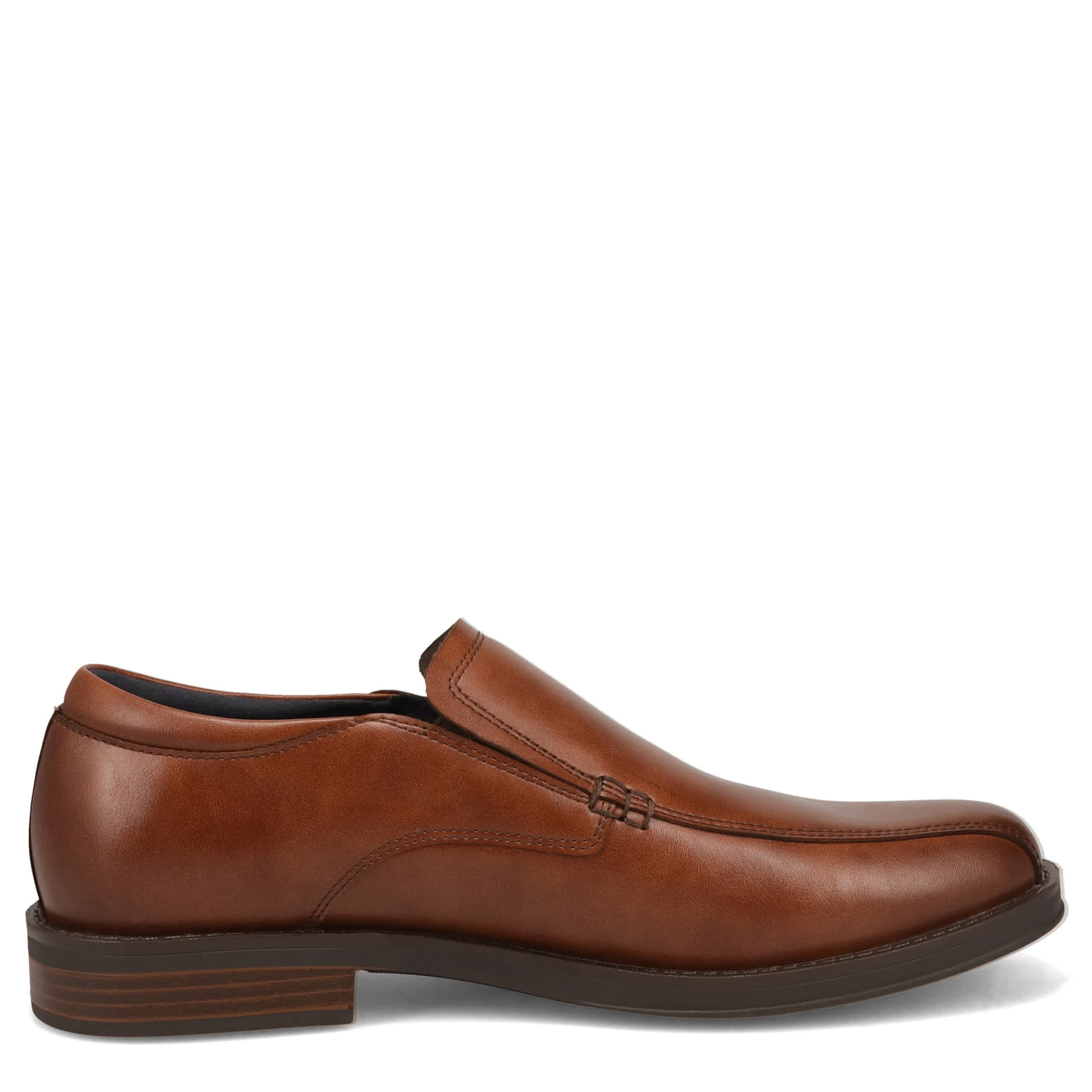 DOCKERS-MENS BENEDICT SLIP ON-COGNAC & 