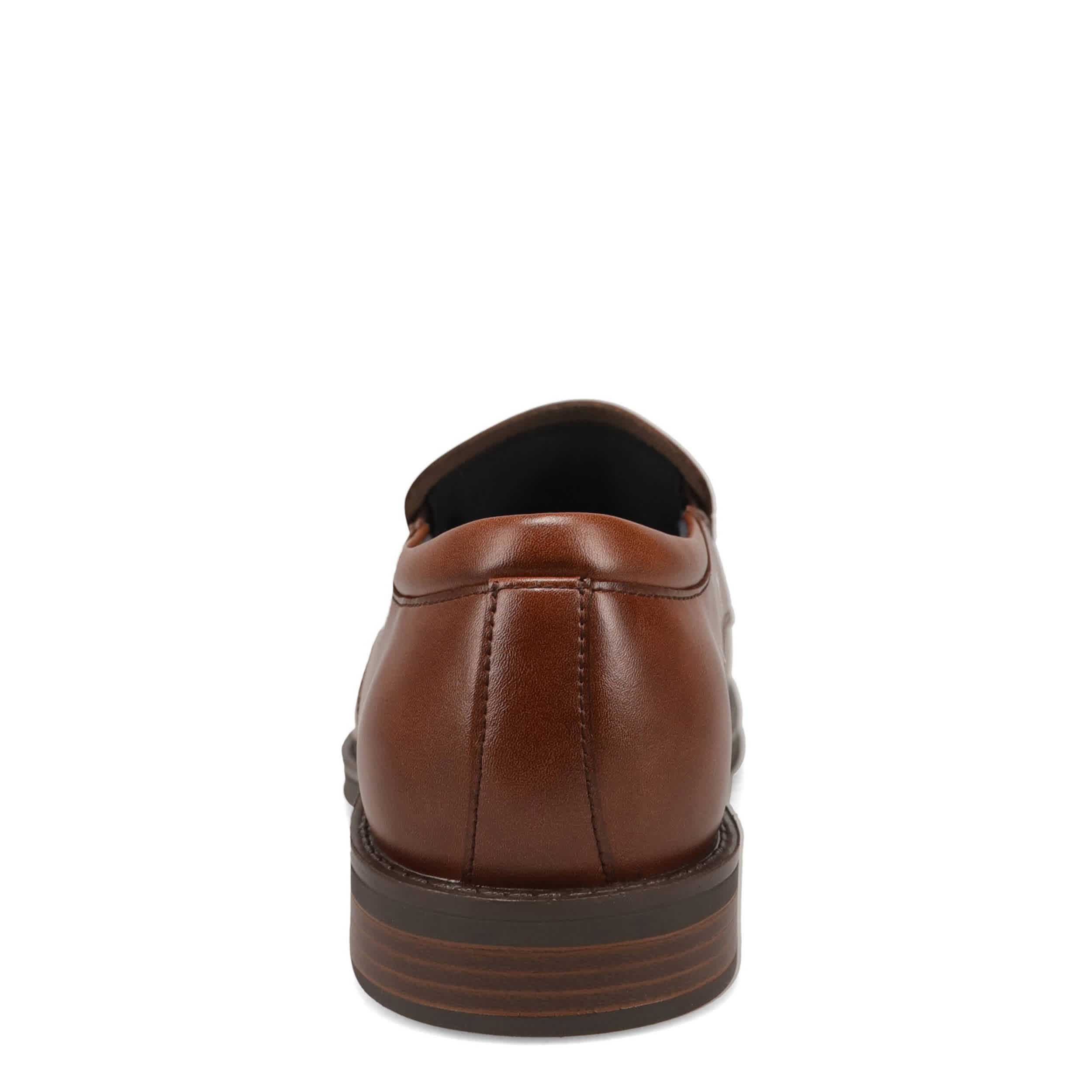 DOCKERS-MENS BENEDICT SLIP ON-COGNAC & 