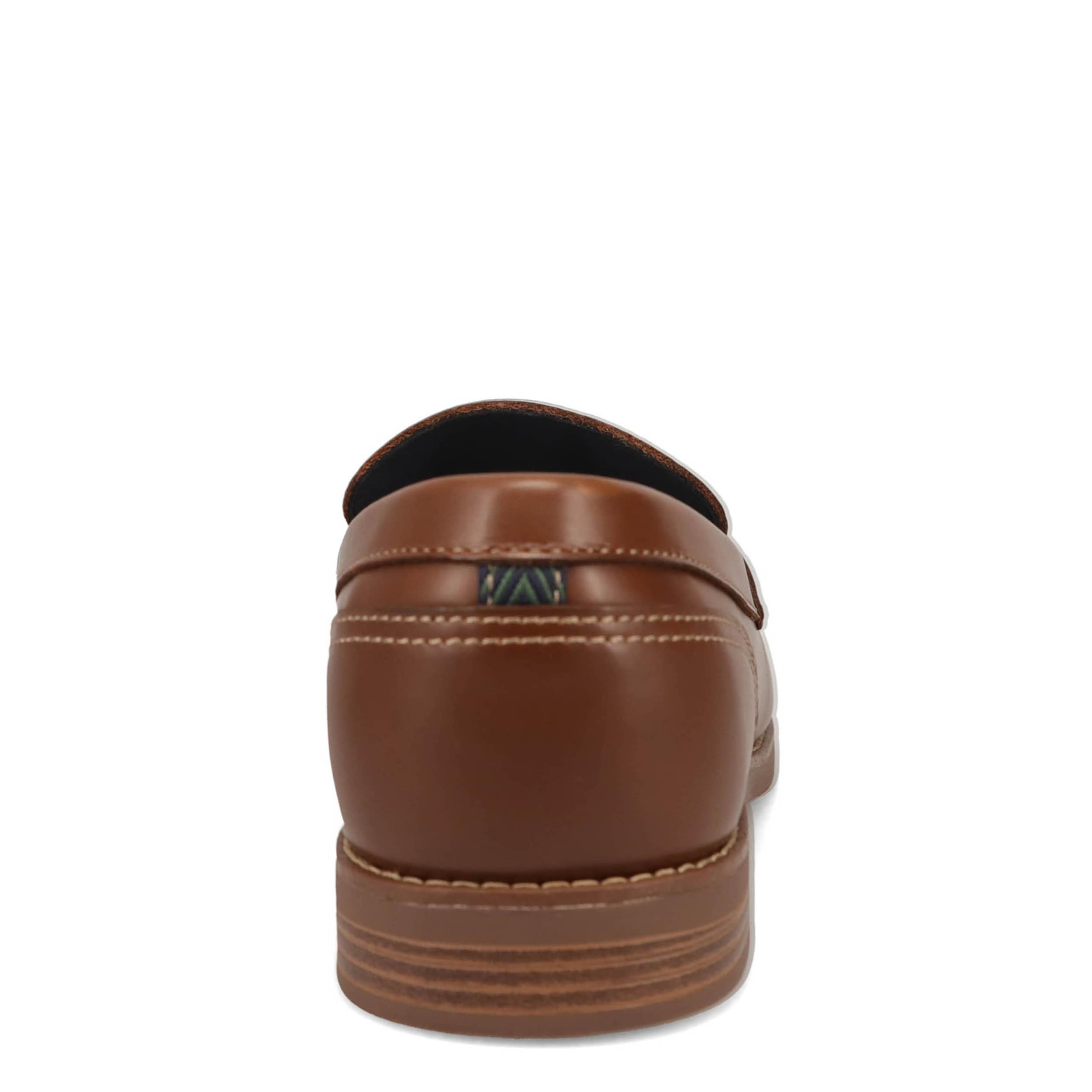DOCKERS-MENS PEMBROKE PENNY LOAFER-DARK TAN & 