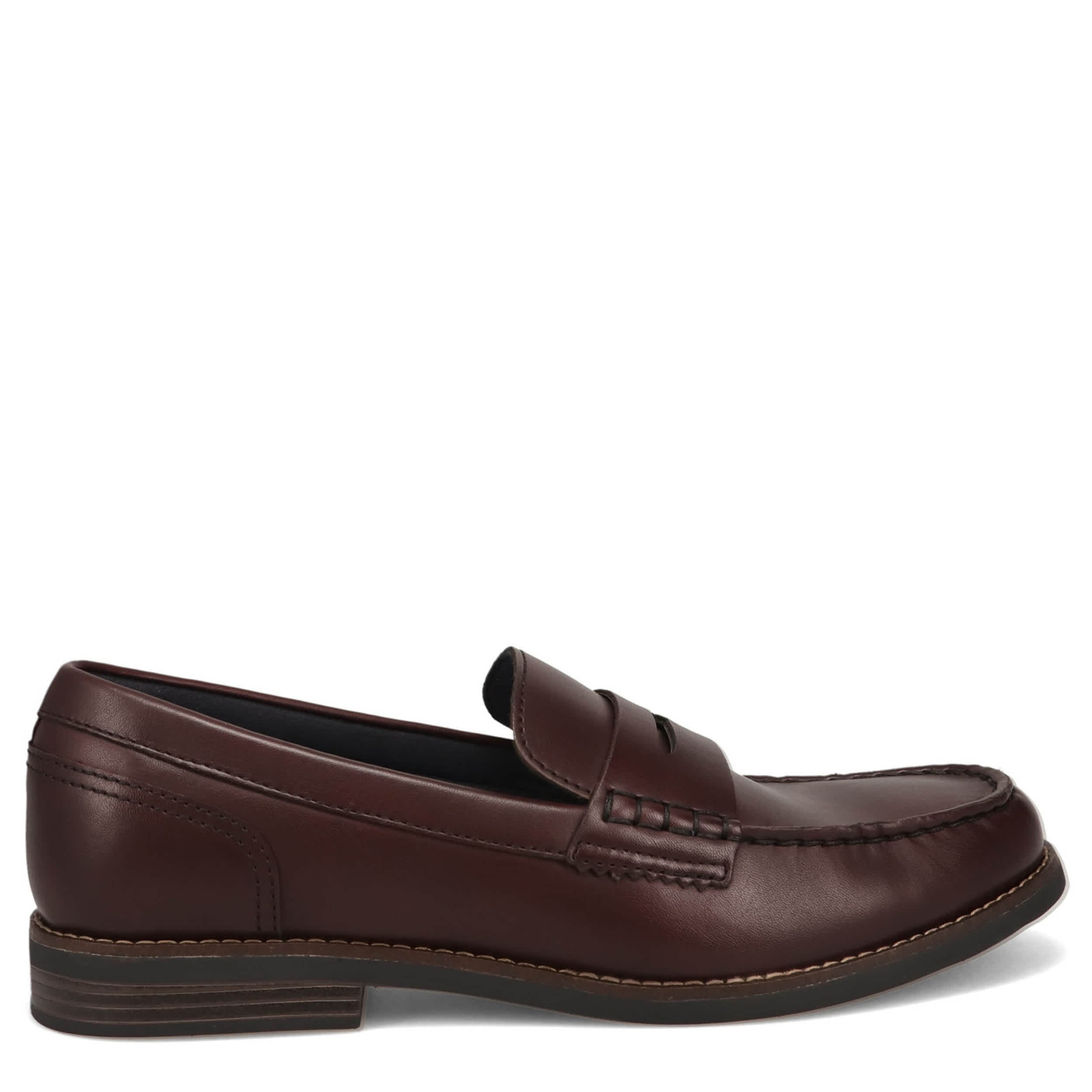 DOCKERS-MENS PEMBROKE PENNY LOAFER-BURGUNDY & 