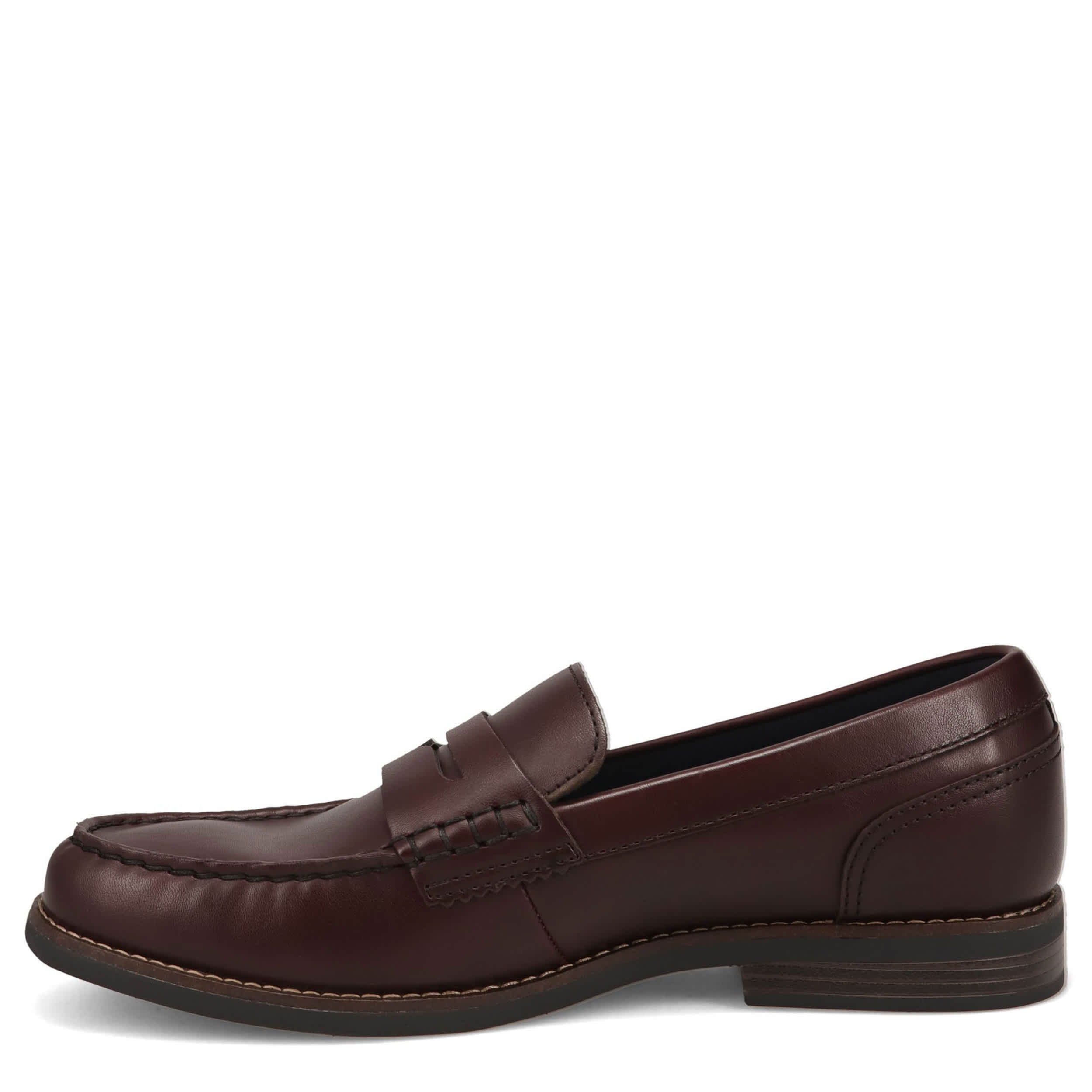 DOCKERS-MENS PEMBROKE PENNY LOAFER-BURGUNDY & 