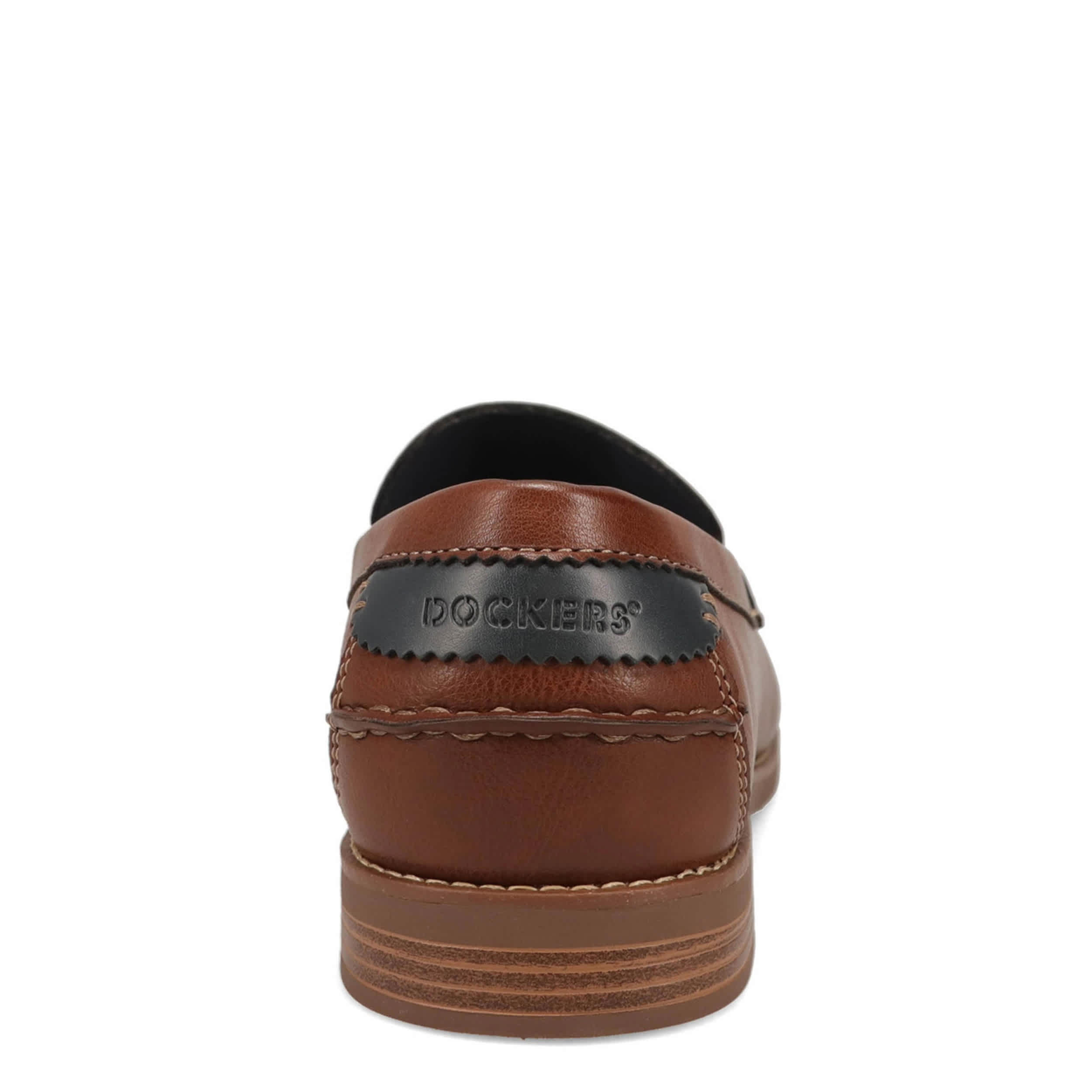 DOCKERS-MENS PULLMAN LOAFER-COGNAC & 