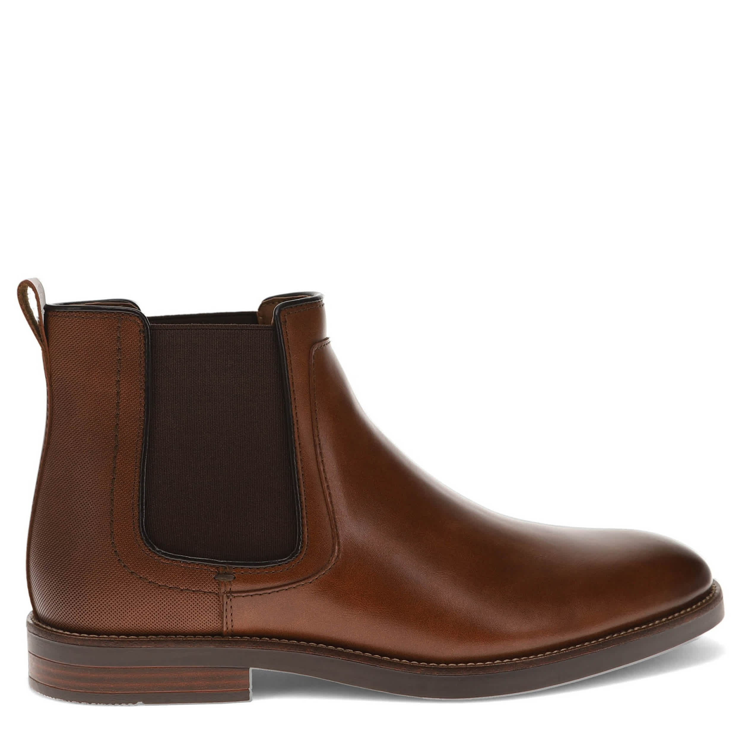 DOCKERS-MENS BROOKSIDE CHELSEA BOOT-COGNAC & 