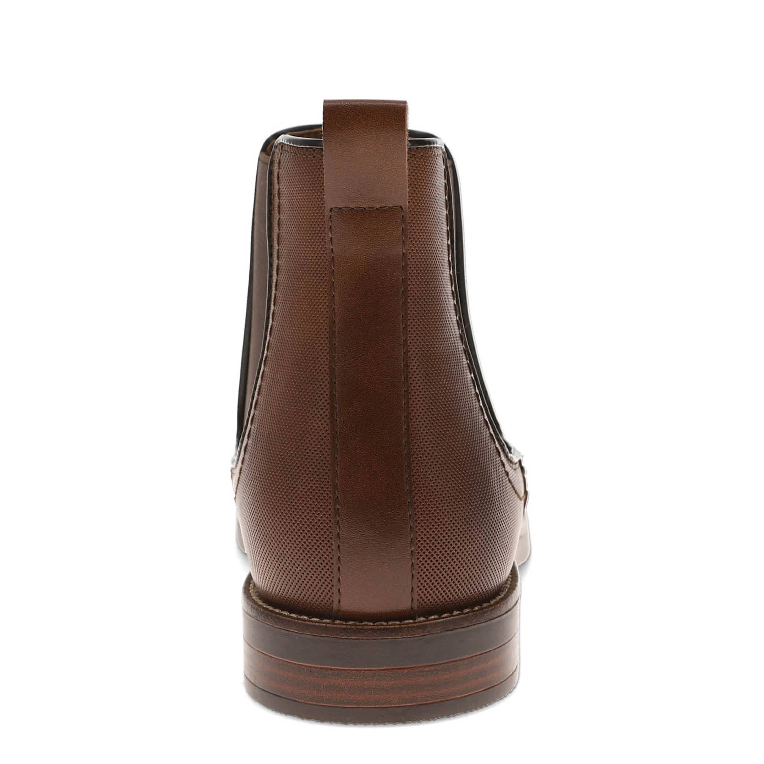 DOCKERS-MENS BROOKSIDE CHELSEA BOOT-COGNAC & 