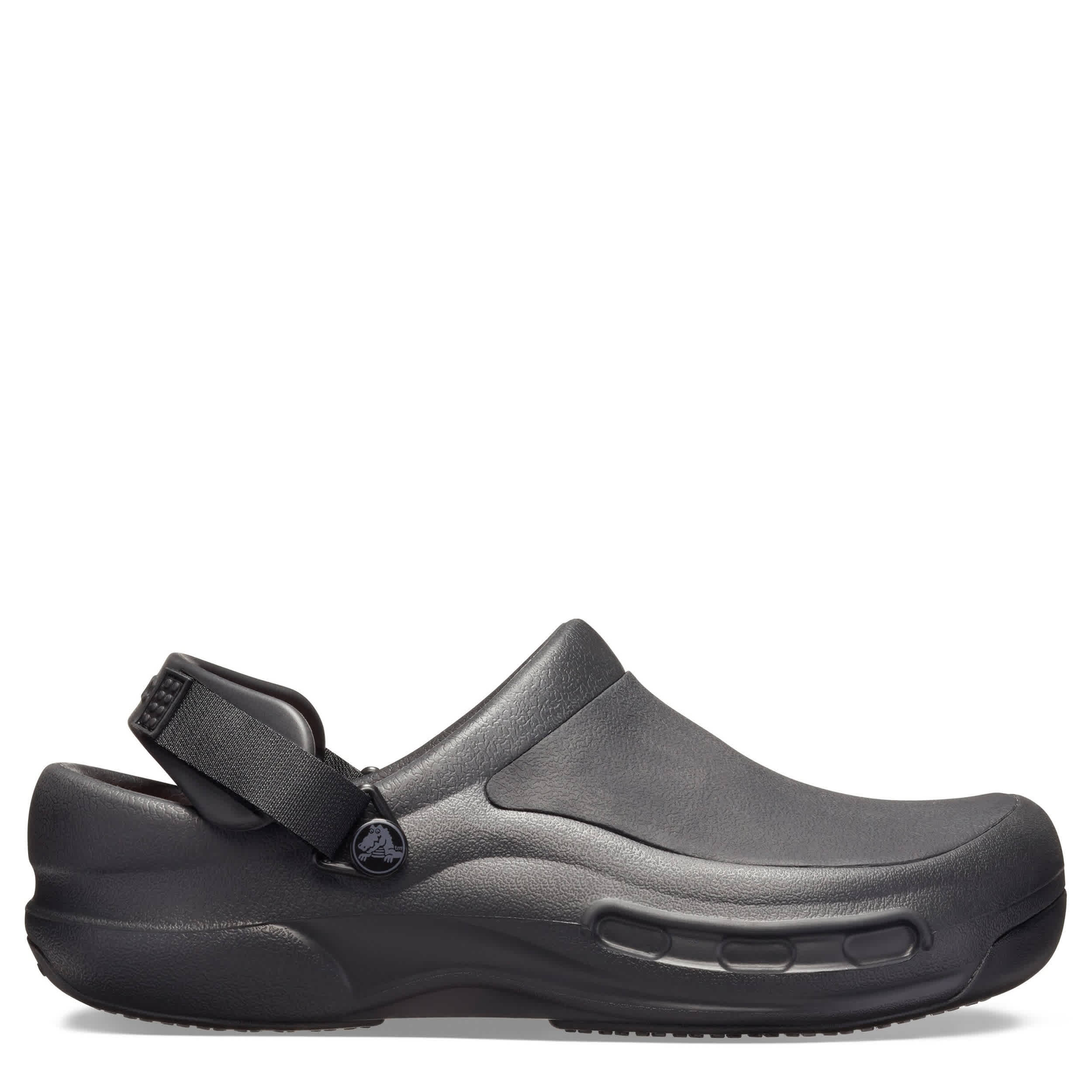CROCS-UNISEX BISTRO PRO LITERIDE WORK CLOG-BLACK & 