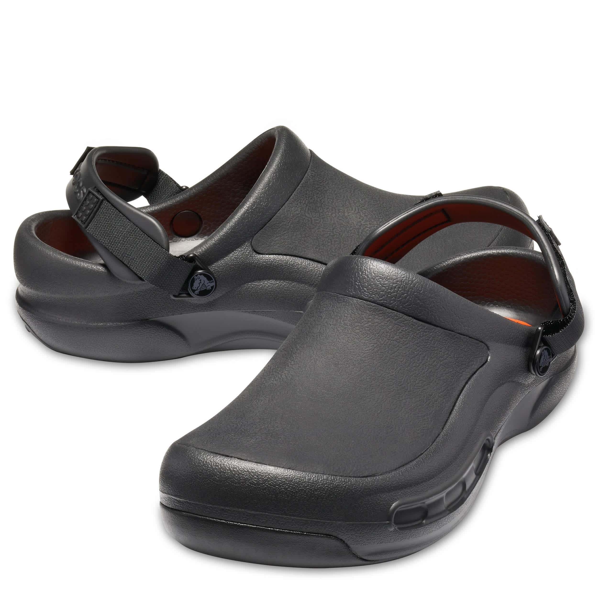 CROCS-UNISEX BISTRO PRO LITERIDE WORK CLOG-BLACK & 
