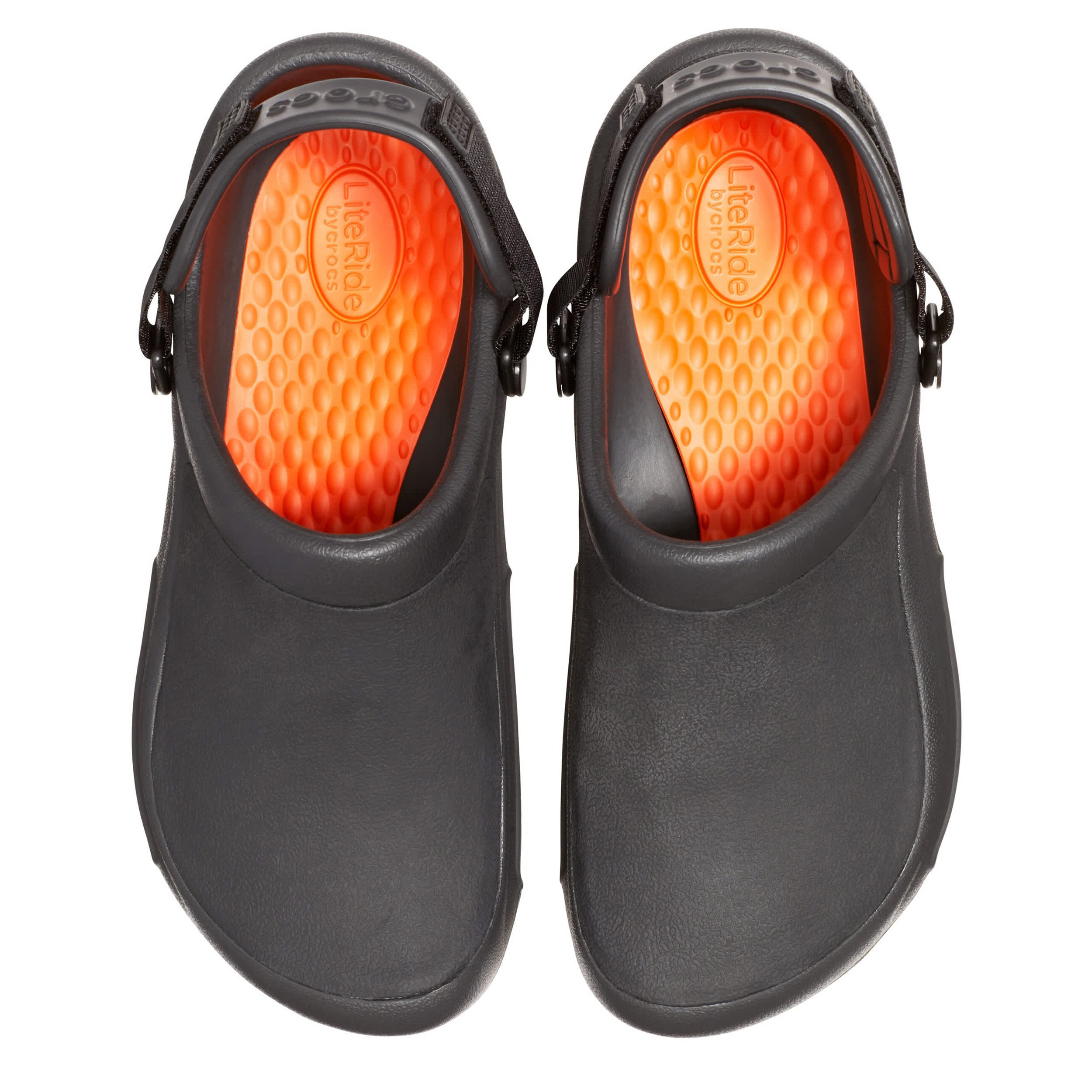 CROCS-UNISEX BISTRO PRO LITERIDE WORK CLOG-BLACK & 