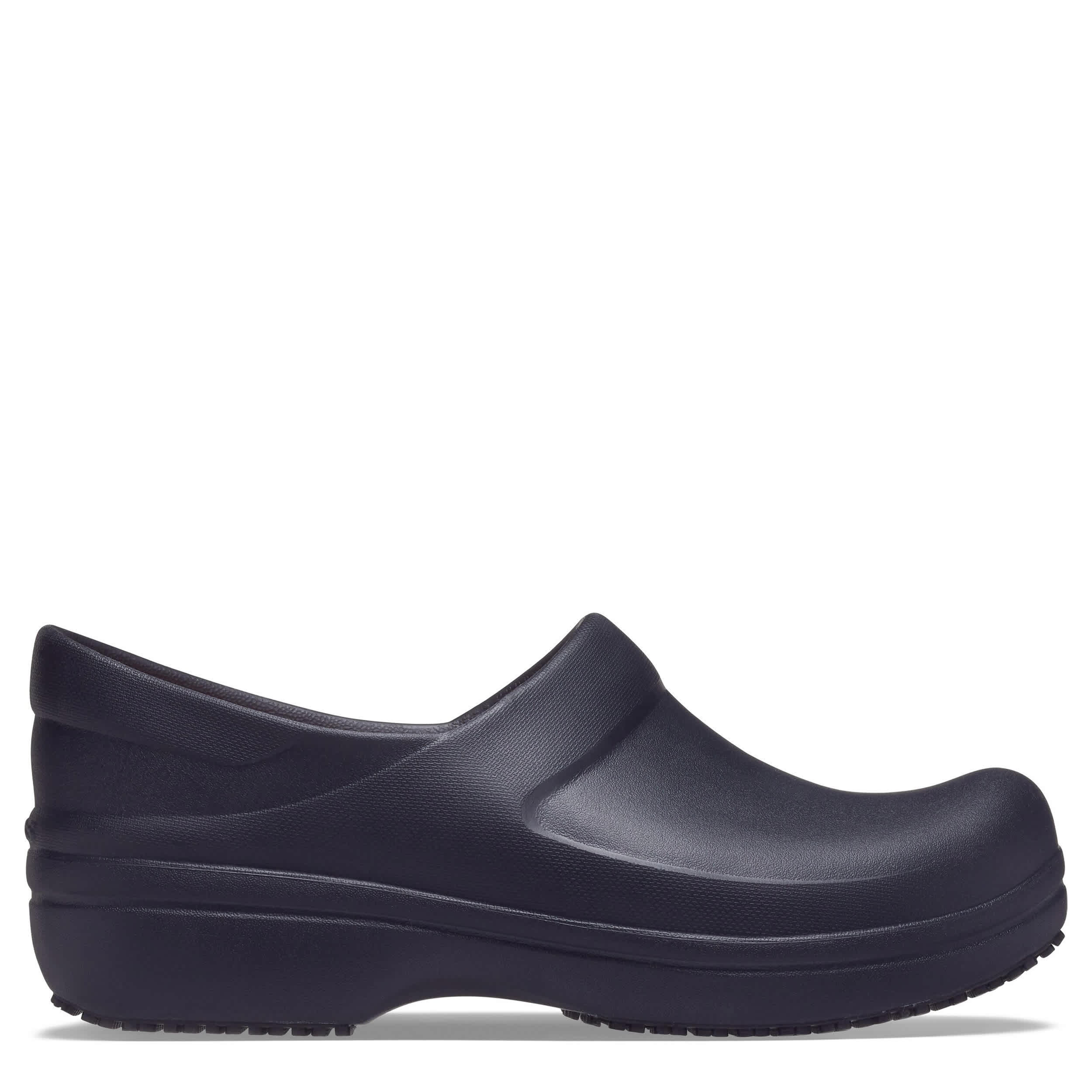 CROCS-WOMENS NERIA PRO II LITERIDE WORK CLOG-BLACK & 