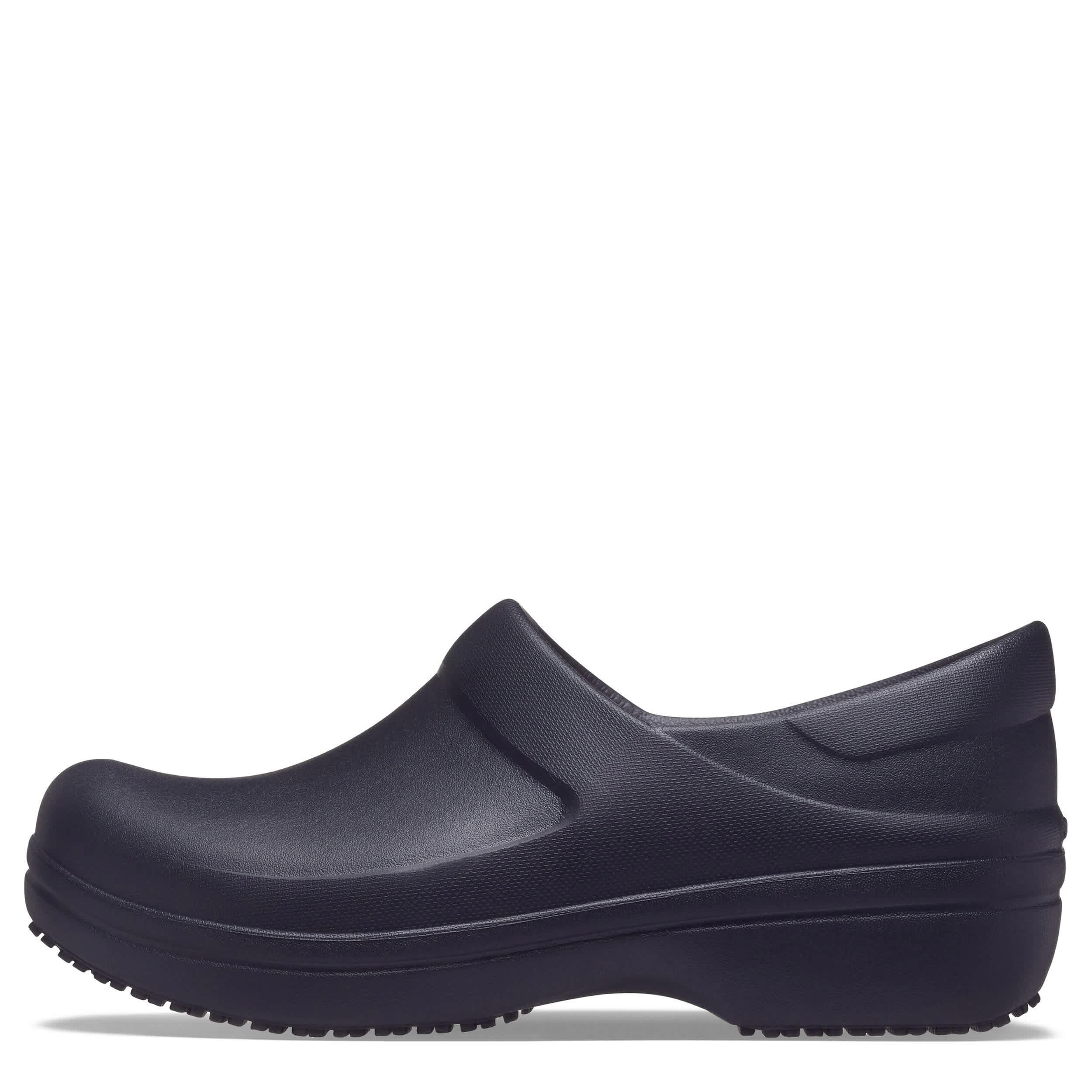 CROCS-WOMENS NERIA PRO II LITERIDE WORK CLOG-BLACK & 