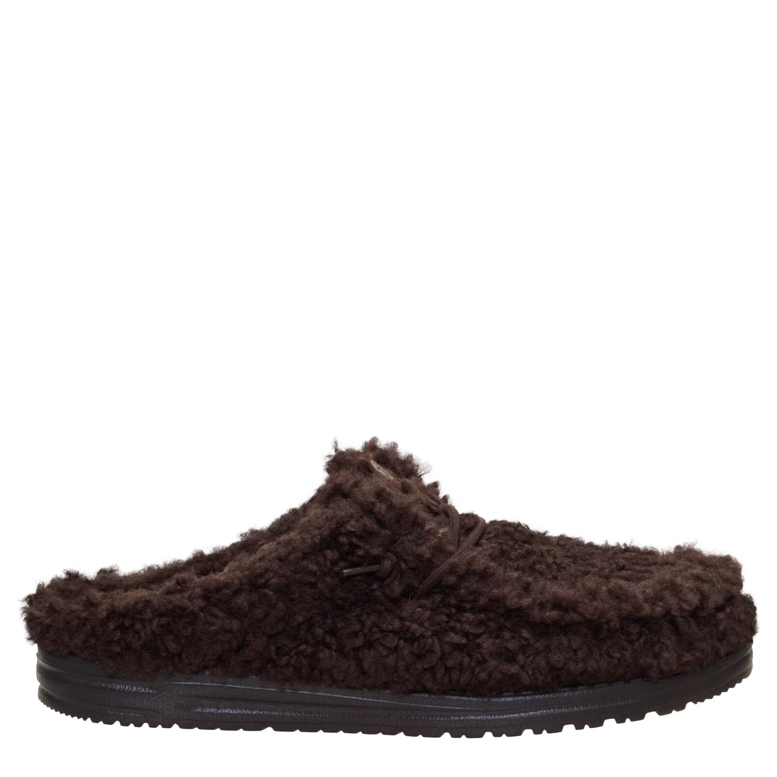 HEYDUDE-MENS WALLY SLIPPER-BROWN & 