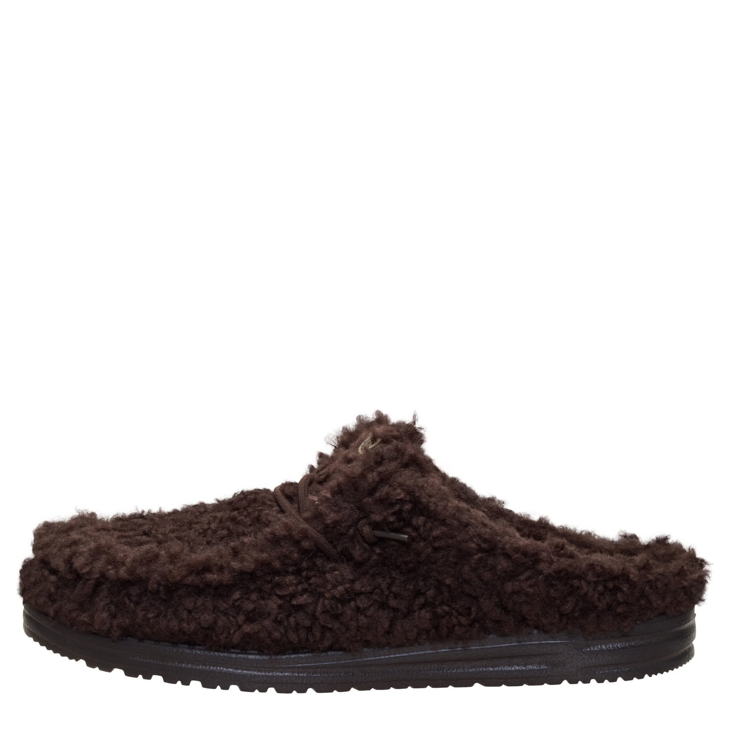 HEYDUDE-MENS WALLY SLIPPER-BROWN & 