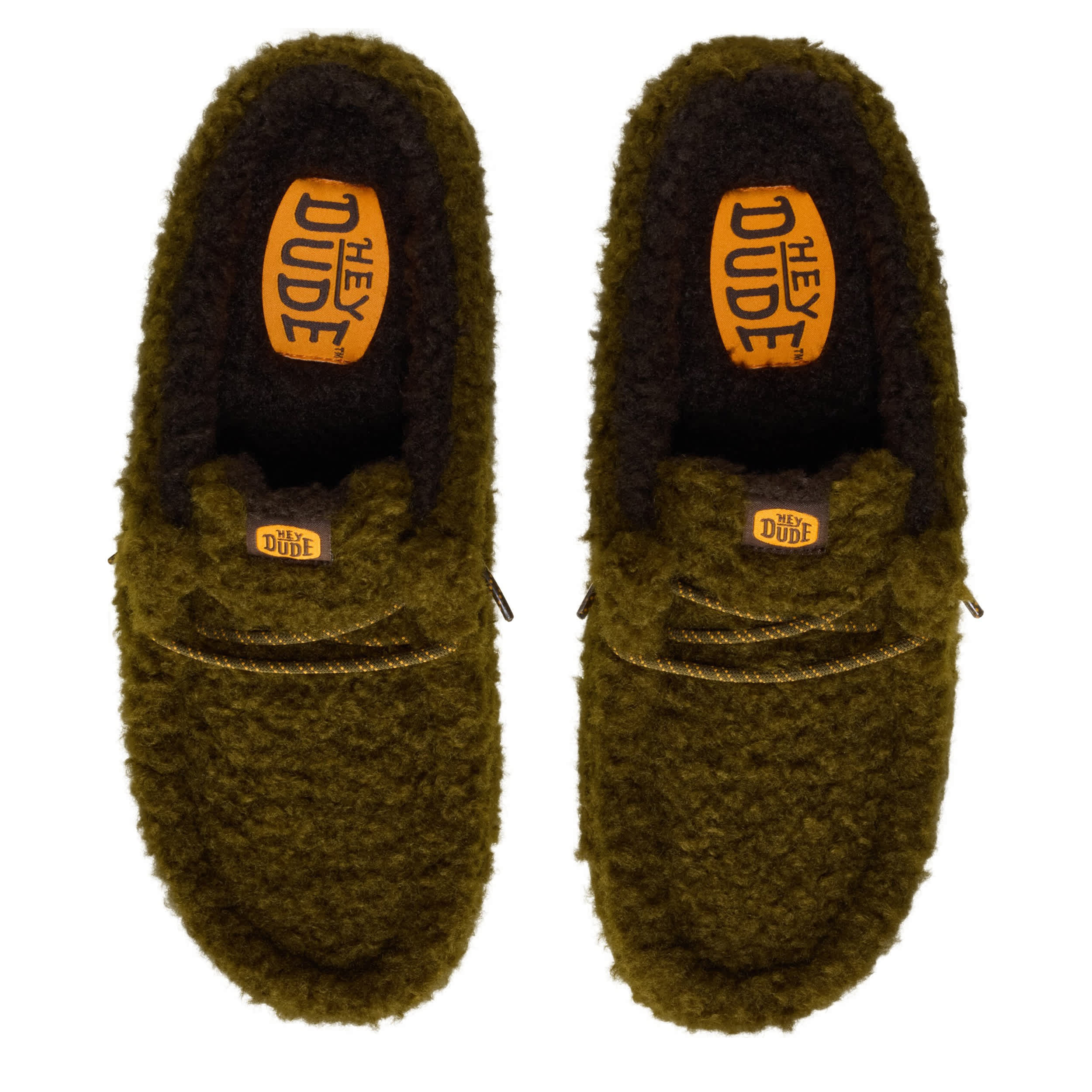 HEYDUDE-MENS WALLY SLIPPER-GREEN & 