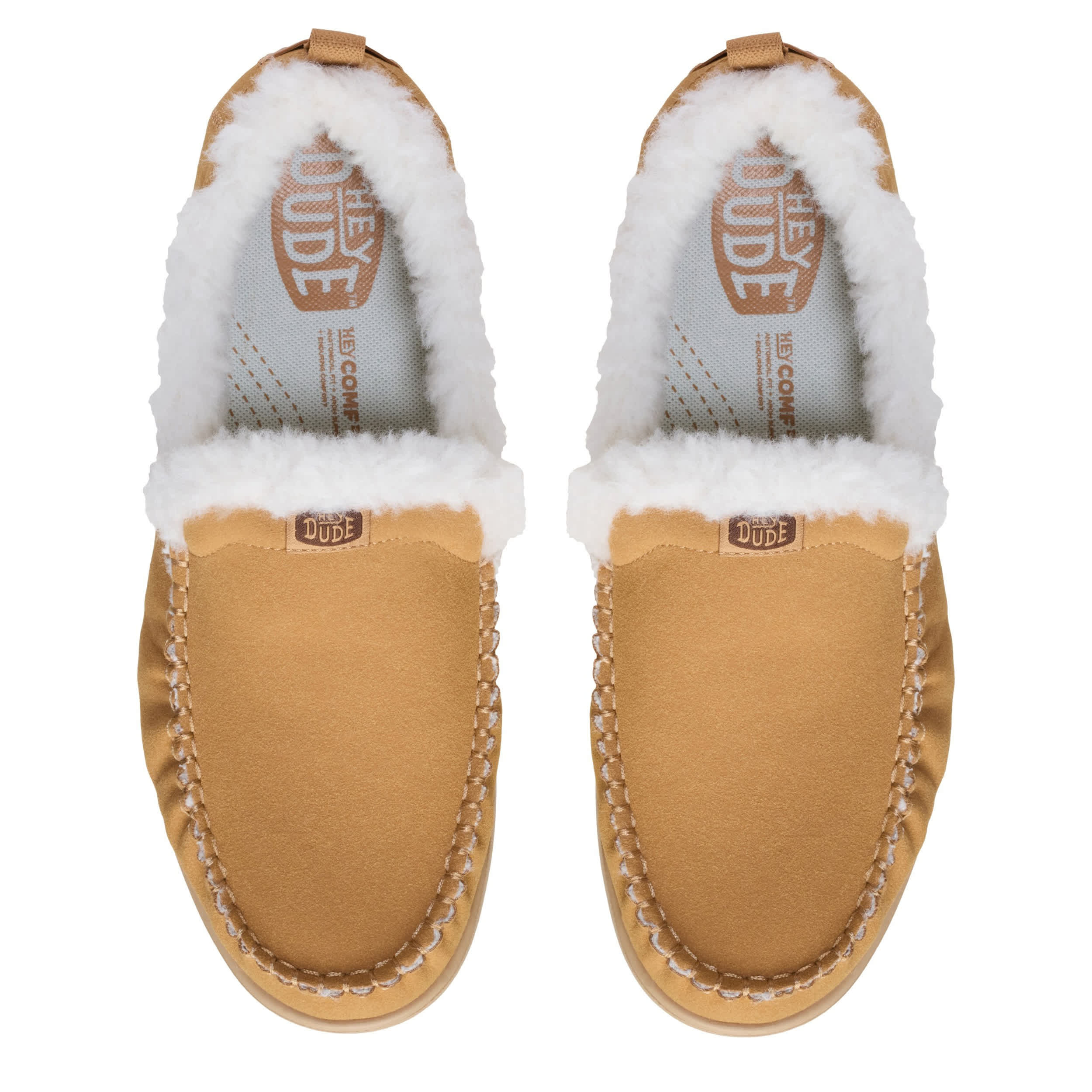 HEYDUDE-MENS HARBOR LO SLIPPER-BROWN & 