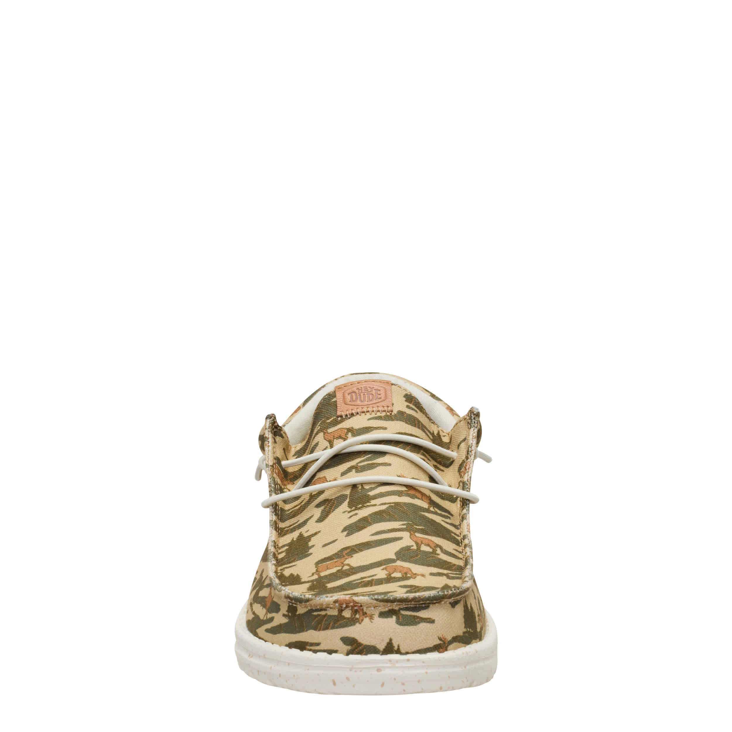 HEYDUDE-MENS WALLY SLIP ON SNEAKER-NEUTRAL & 