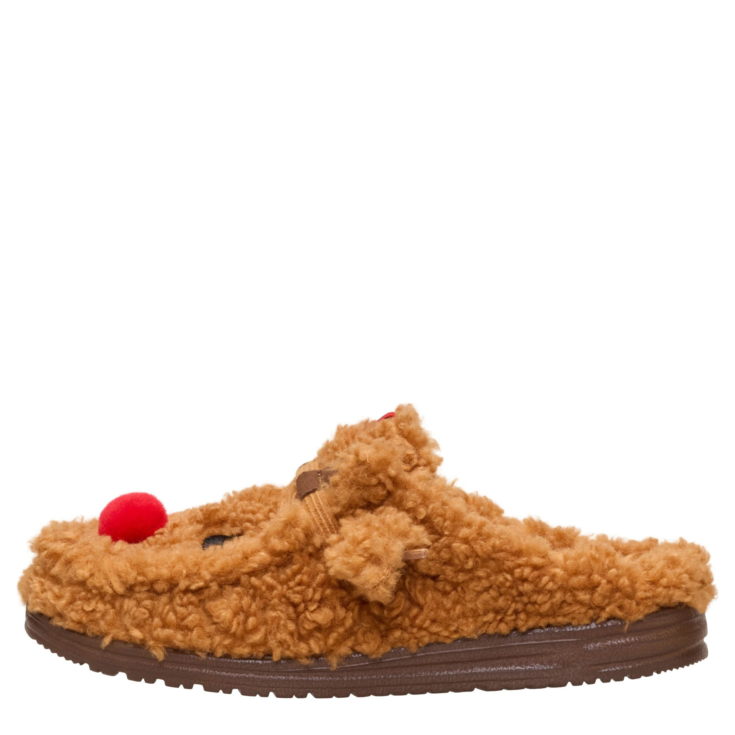 HEYDUDE-MENS WALLY SLIPPER-ORANGE & 