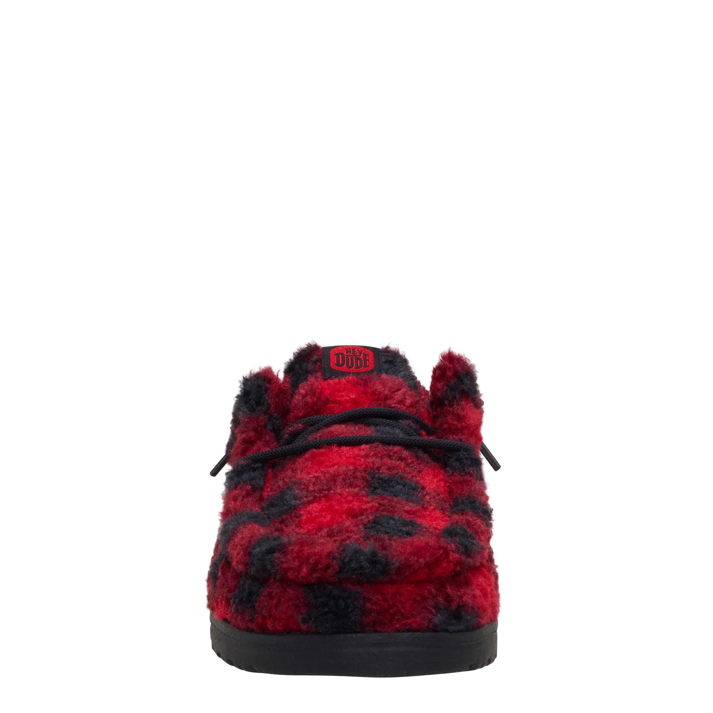 HEYDUDE-MENS WALLY SLIPPER-RED & 