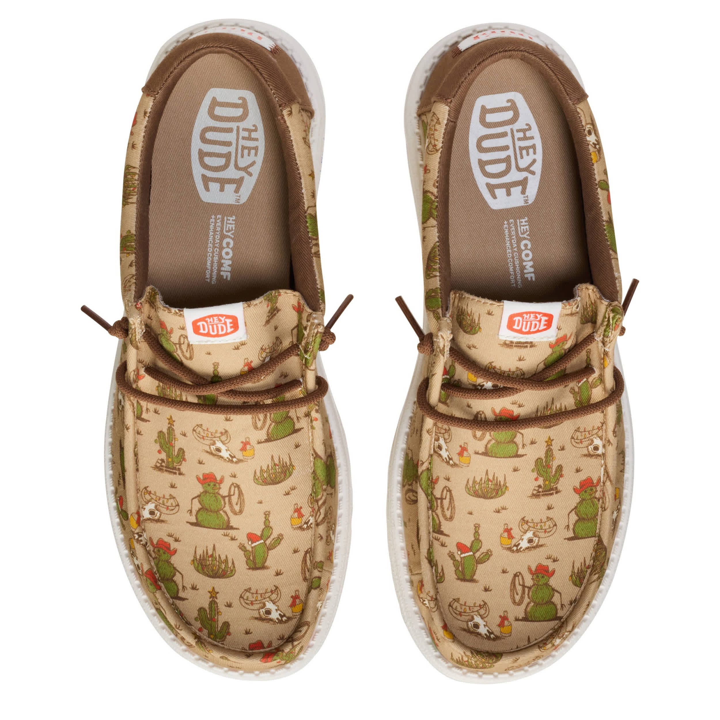 HEYDUDE-MENS WALLY SLIP ON SNEAKER-NEUTRAL & 