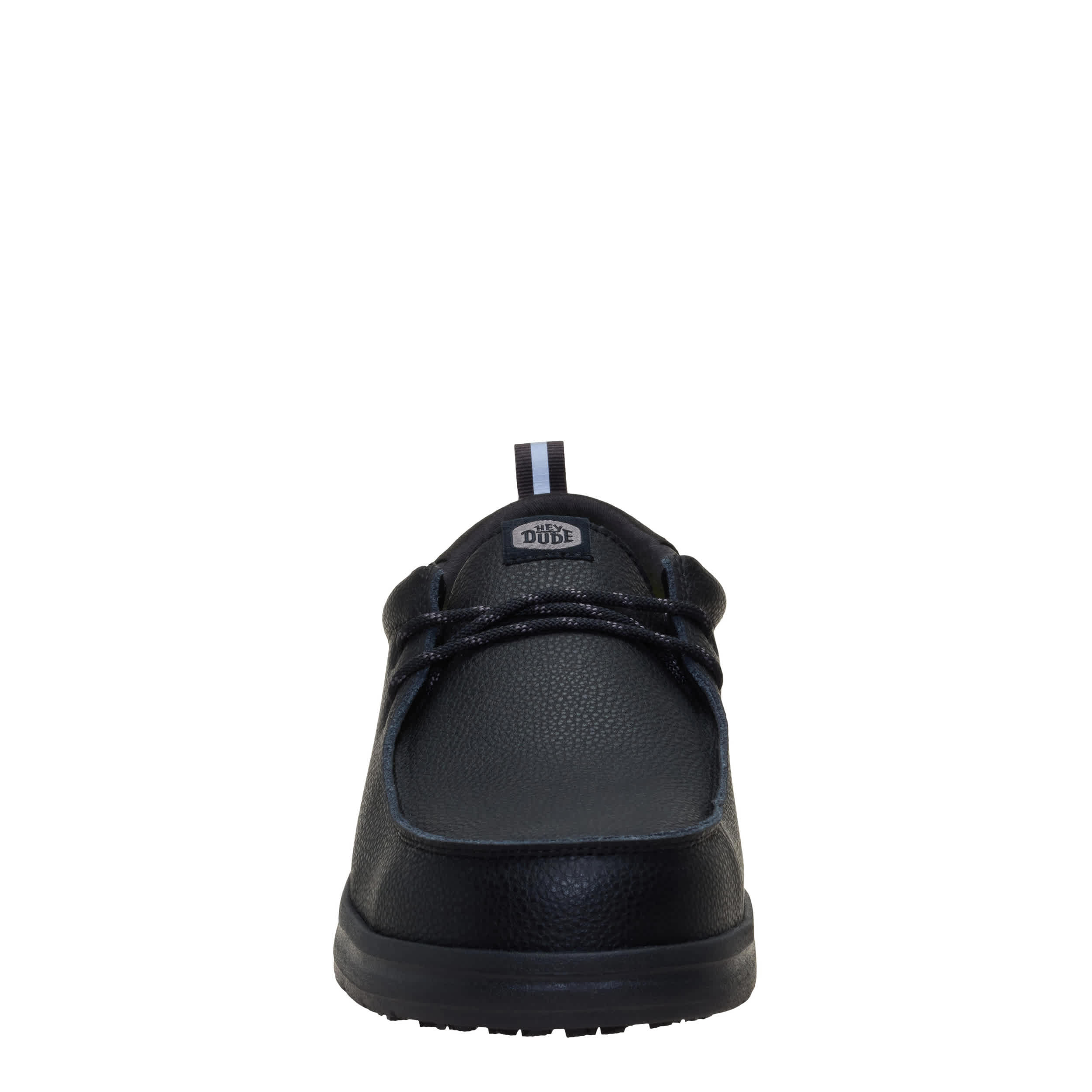HEYDUDE-MENS WALLY WORK CT SHOE-BLACK & 