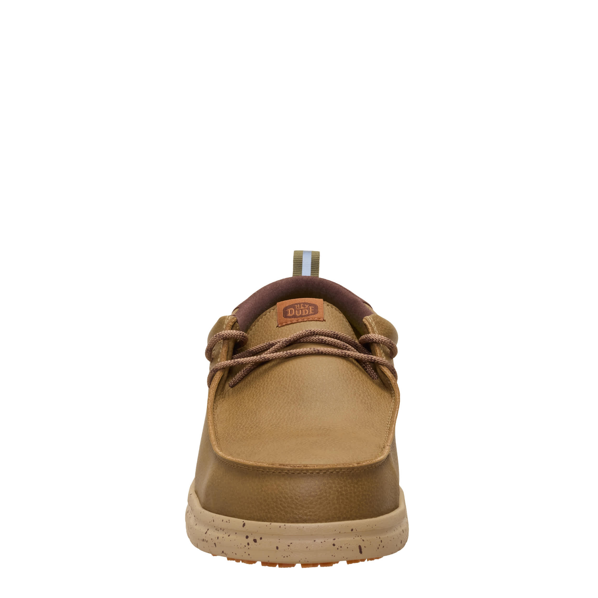 HEYDUDE-MENS WALLY WORK CT SHOE-BROWN & 
