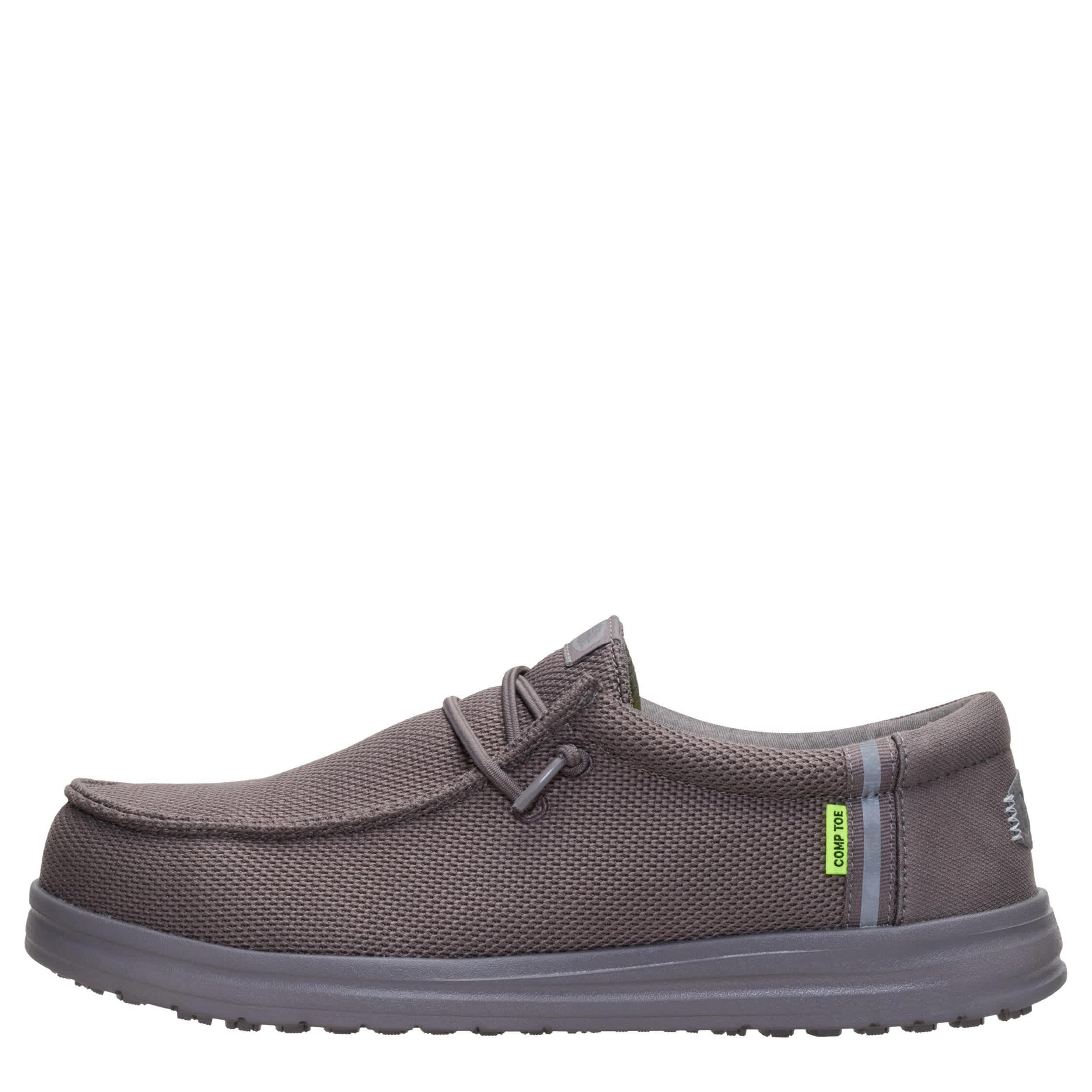 HEYDUDE-MENS WALLY WORK CT SHOE-GREY & 