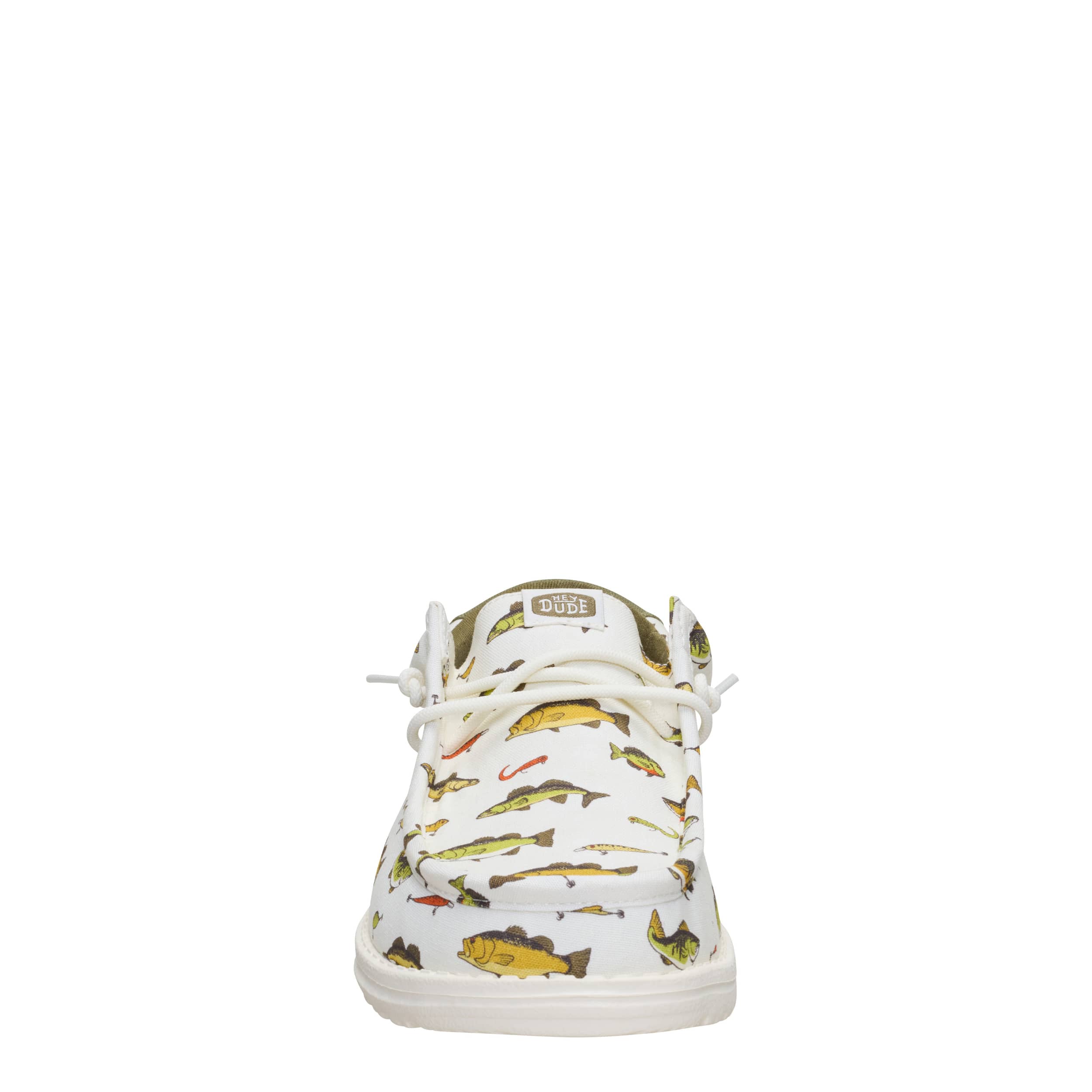 HEYDUDE-MENS WALLY SLIP ON SNEAKER-NEUTRAL & 
