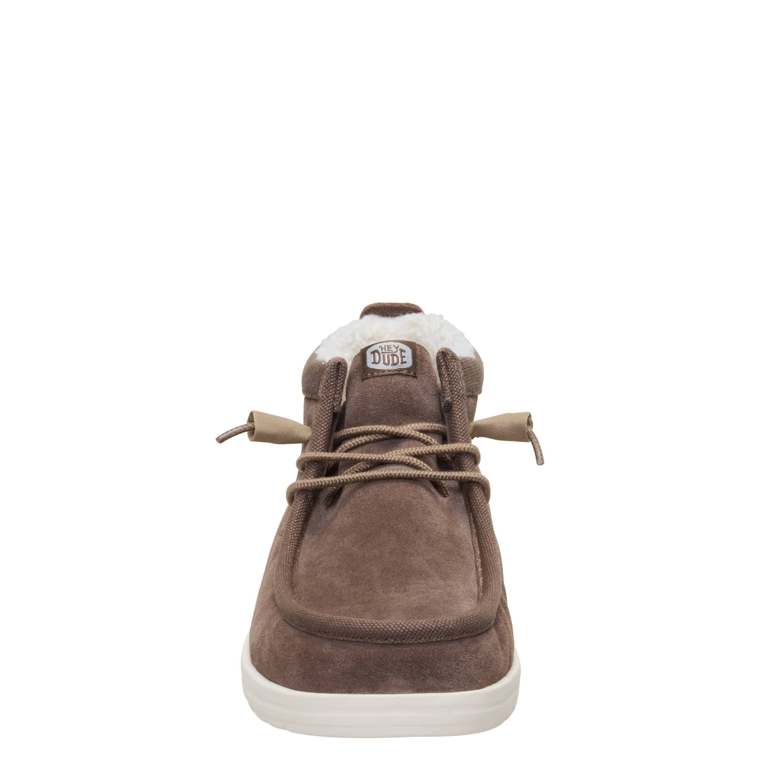 HEYDUDE-MENS WALLY MID GRIPR SNEAKER BOOT-BROWN & 