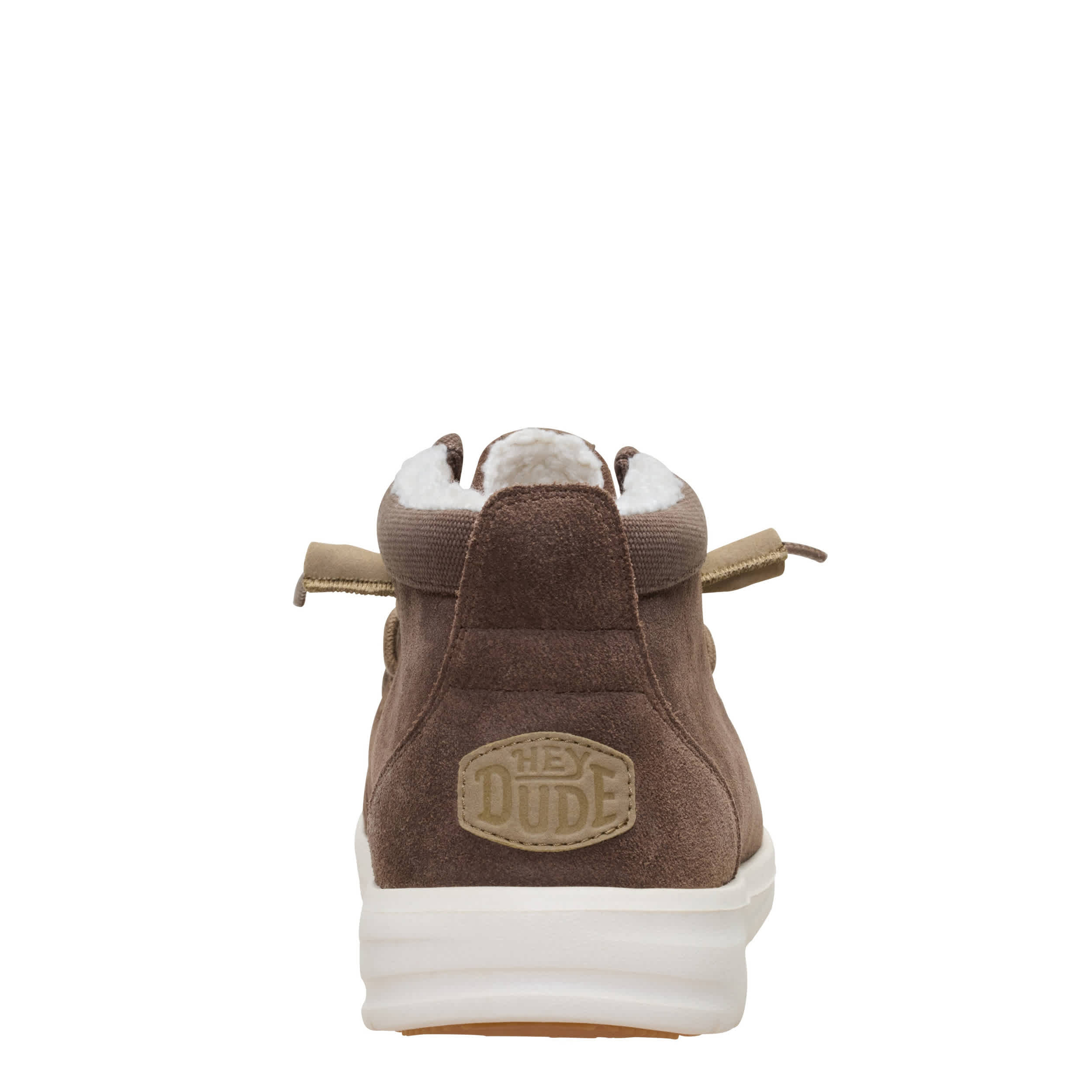 HEYDUDE-MENS WALLY MID GRIPR SNEAKER BOOT-BROWN & 