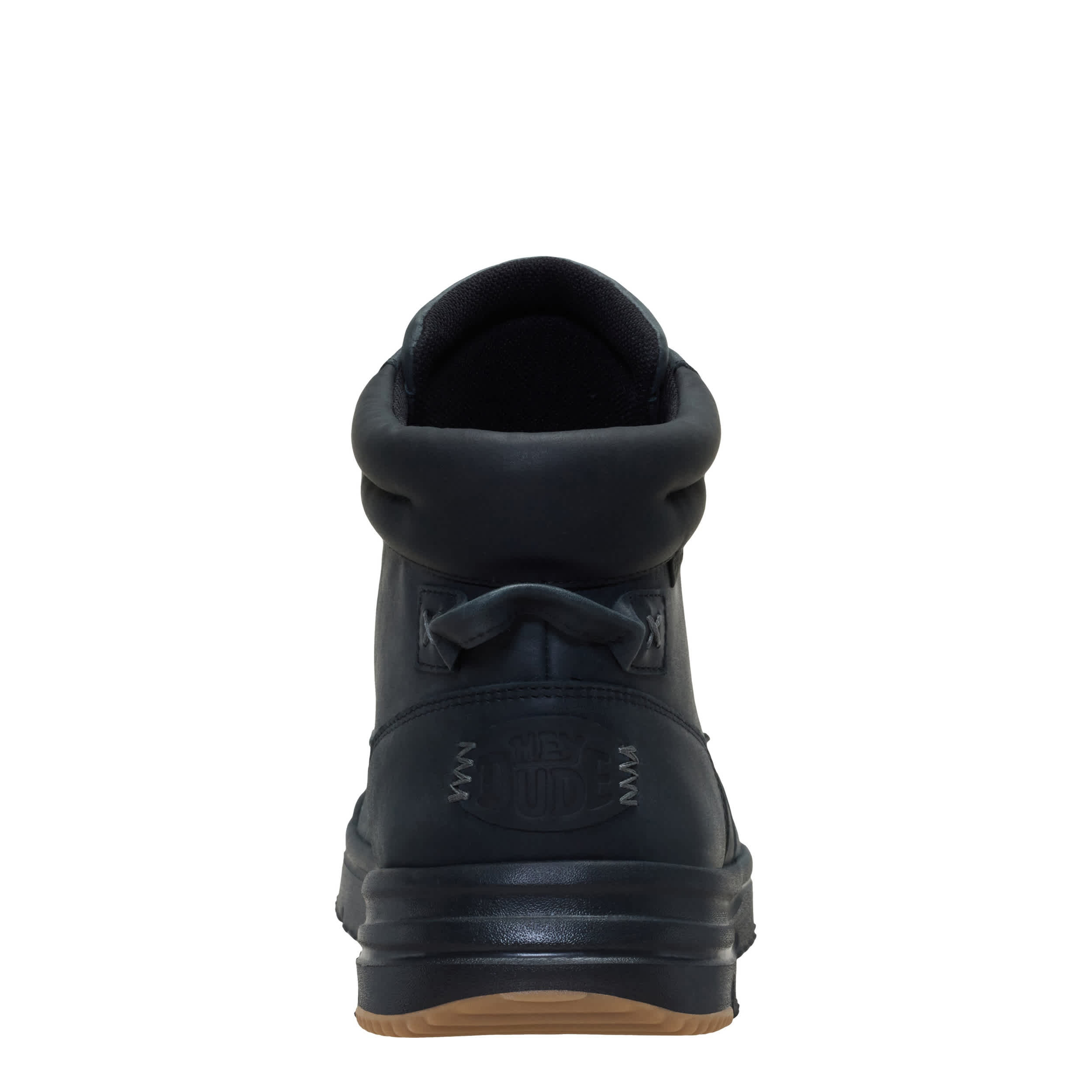 HEYDUDE-MENS BRADLEY II SNEAKER BOOT-BLACK & 