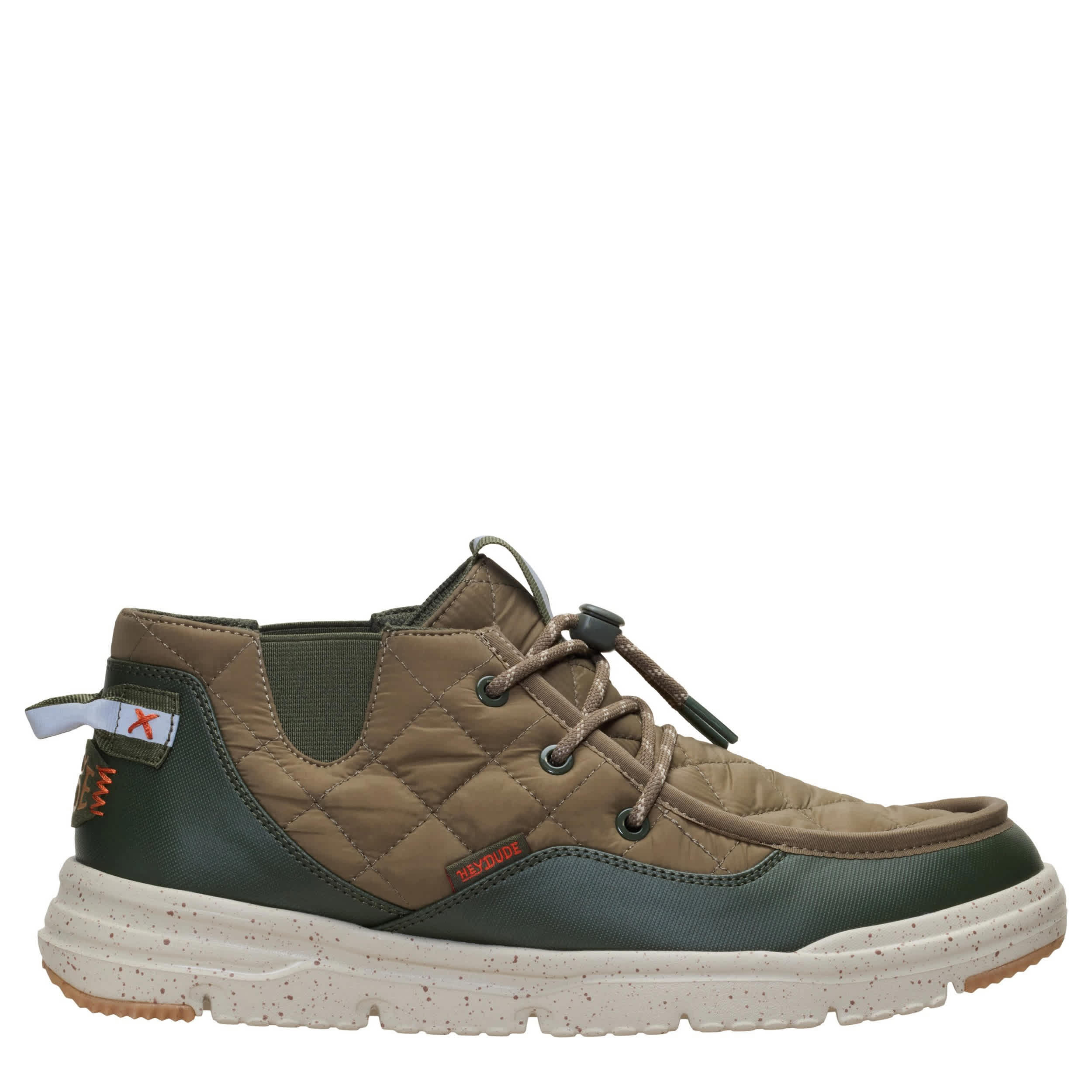 HEYDUDE-MENS BRADLEY II APRES SNEAKER BOOT-GREEN & 