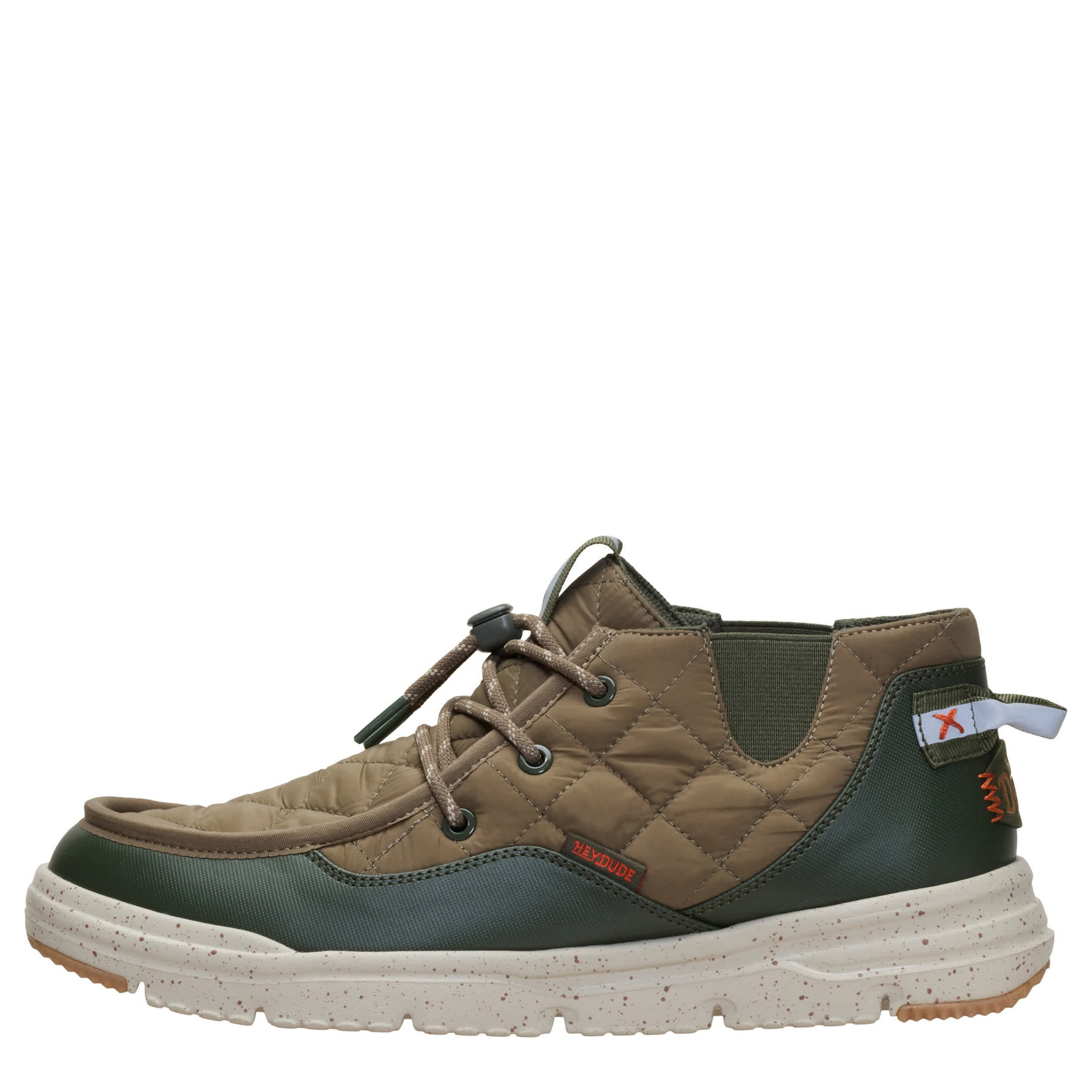 HEYDUDE-MENS BRADLEY II APRES SNEAKER BOOT-GREEN & 