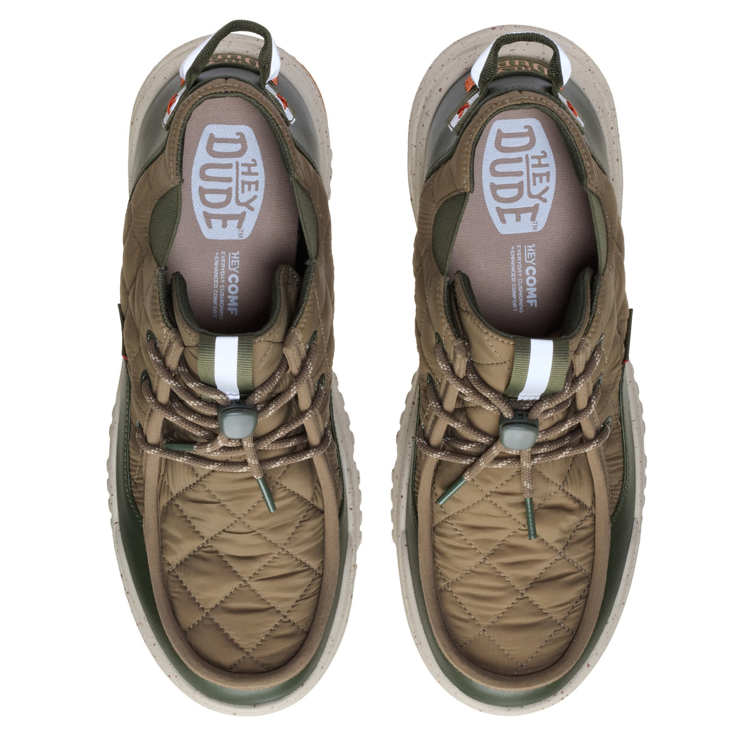 HEYDUDE-MENS BRADLEY II APRES SNEAKER BOOT-GREEN & 