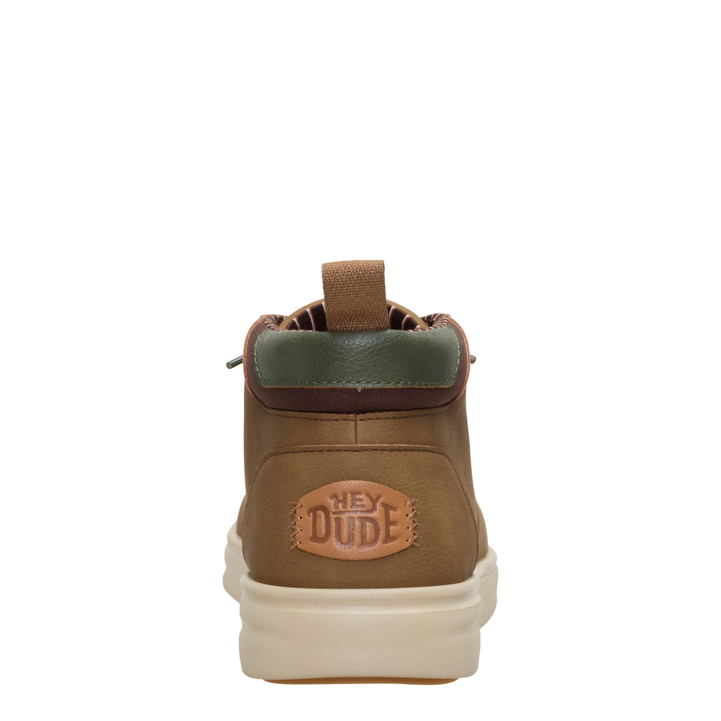 HEYDUDE-MENS PAUL PRO MID SNEAKER BOOT-BROWN & 