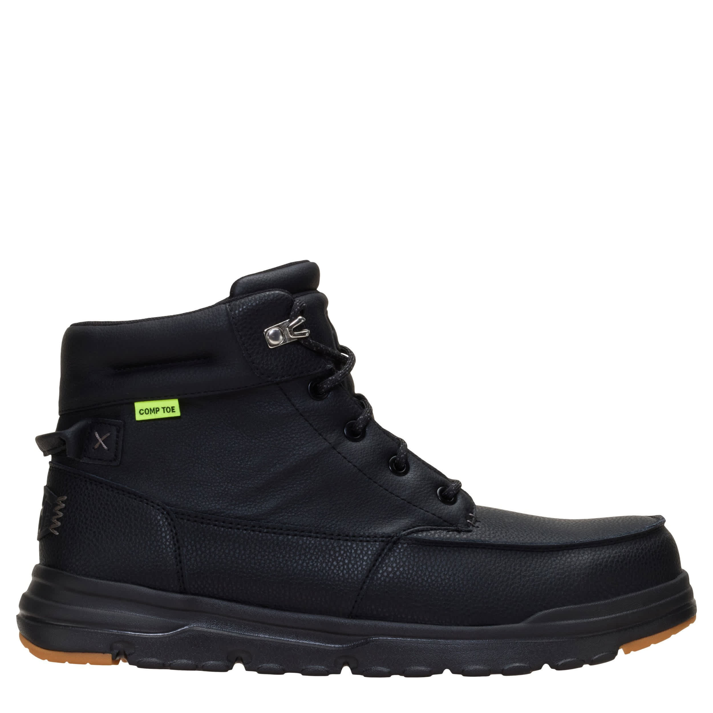 HEYDUDE-MENS BRADLEY II WORK CT BOOT-BLACK & 