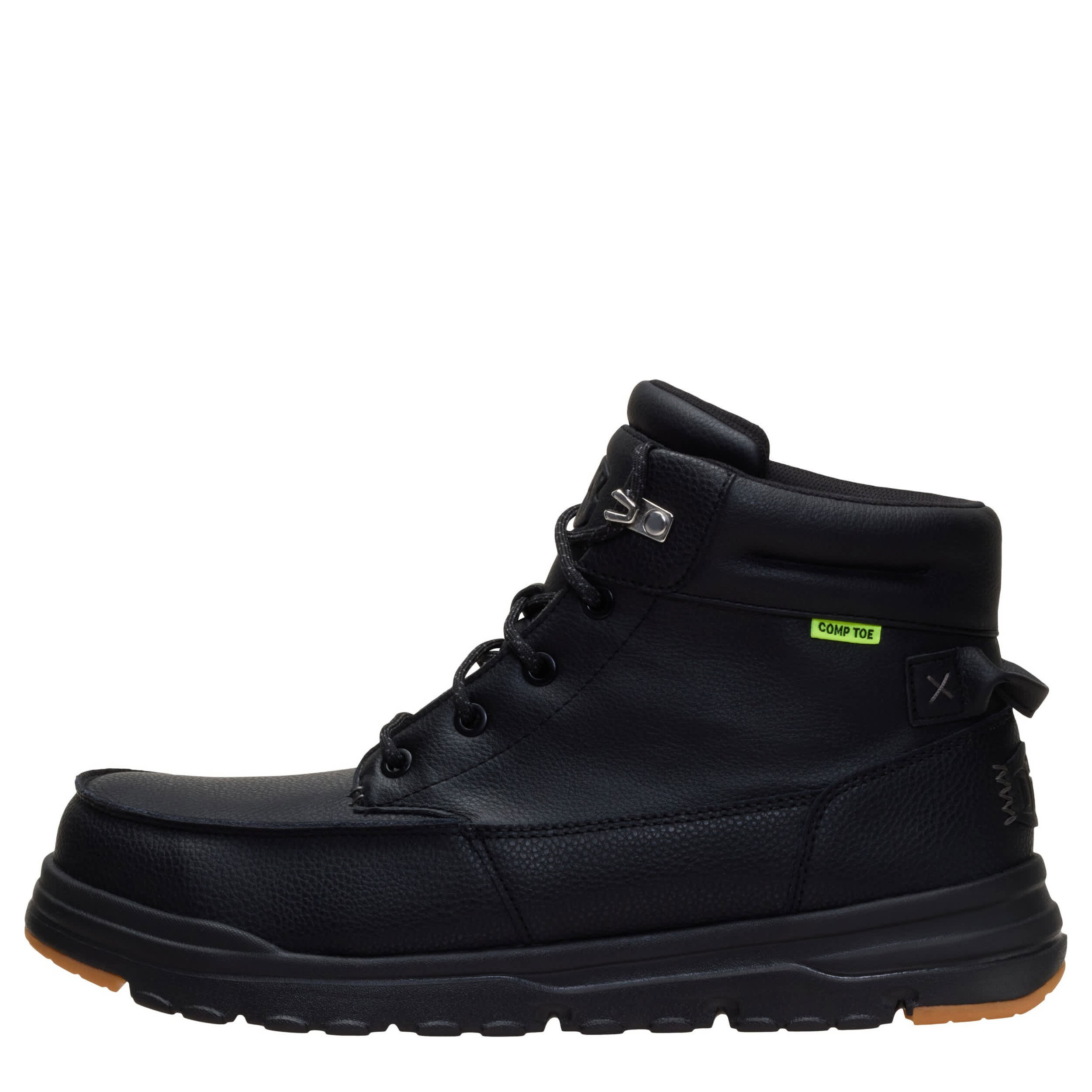 HEYDUDE-MENS BRADLEY II WORK CT BOOT-BLACK & 