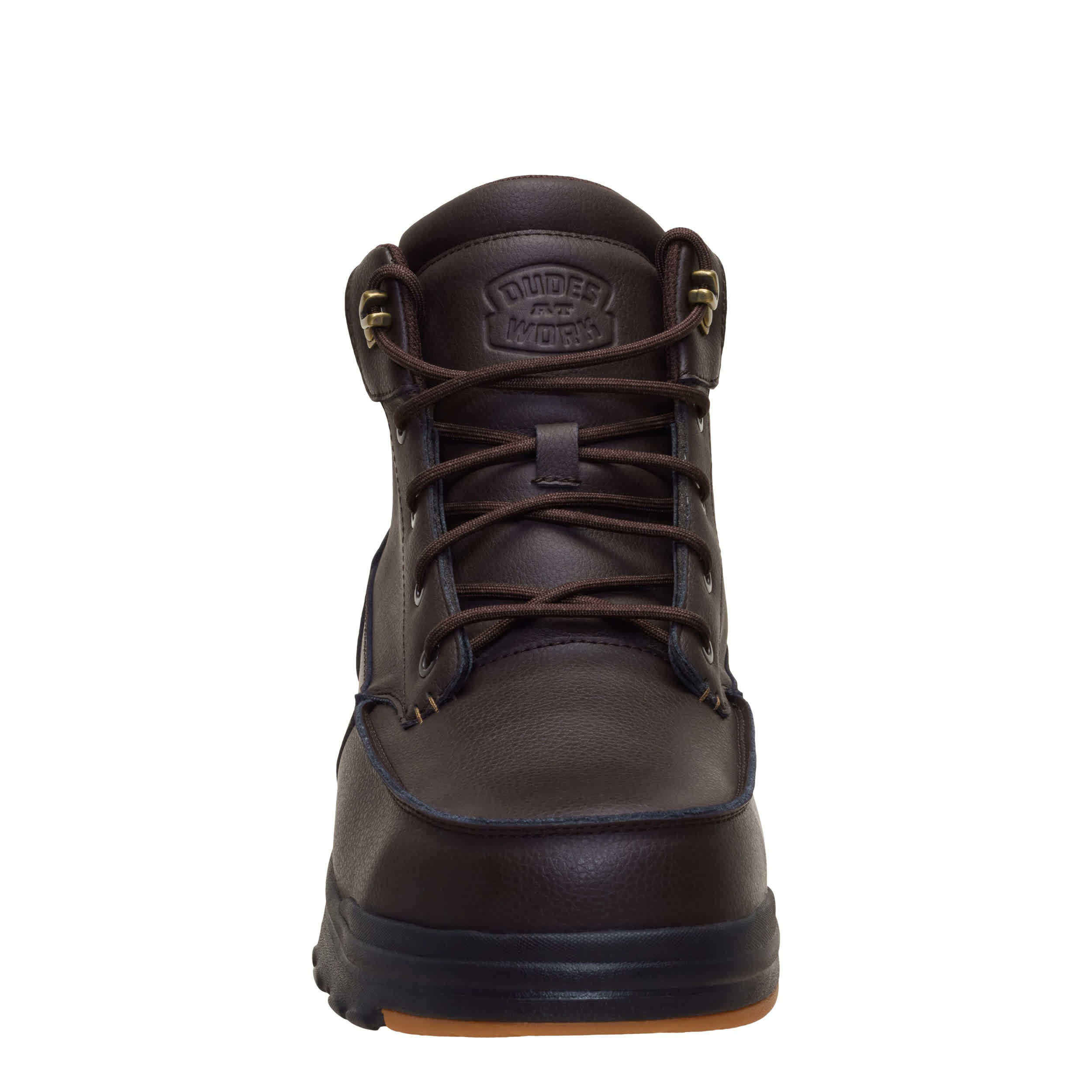 HEYDUDE-MENS BRADLEY II WORK CT BOOT-BROWN & 
