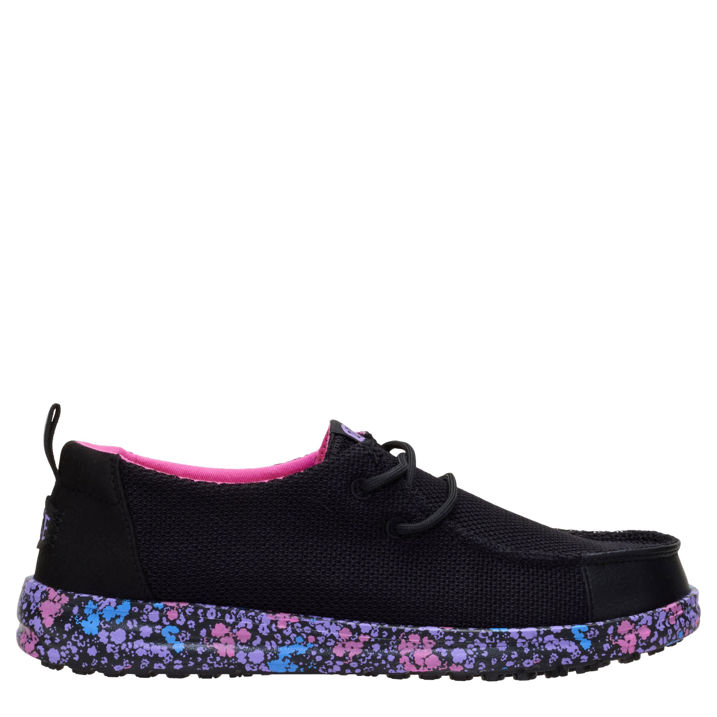 HEYDUDE-WOMENS WENDY WORK CE SHOE-BLACK & 
