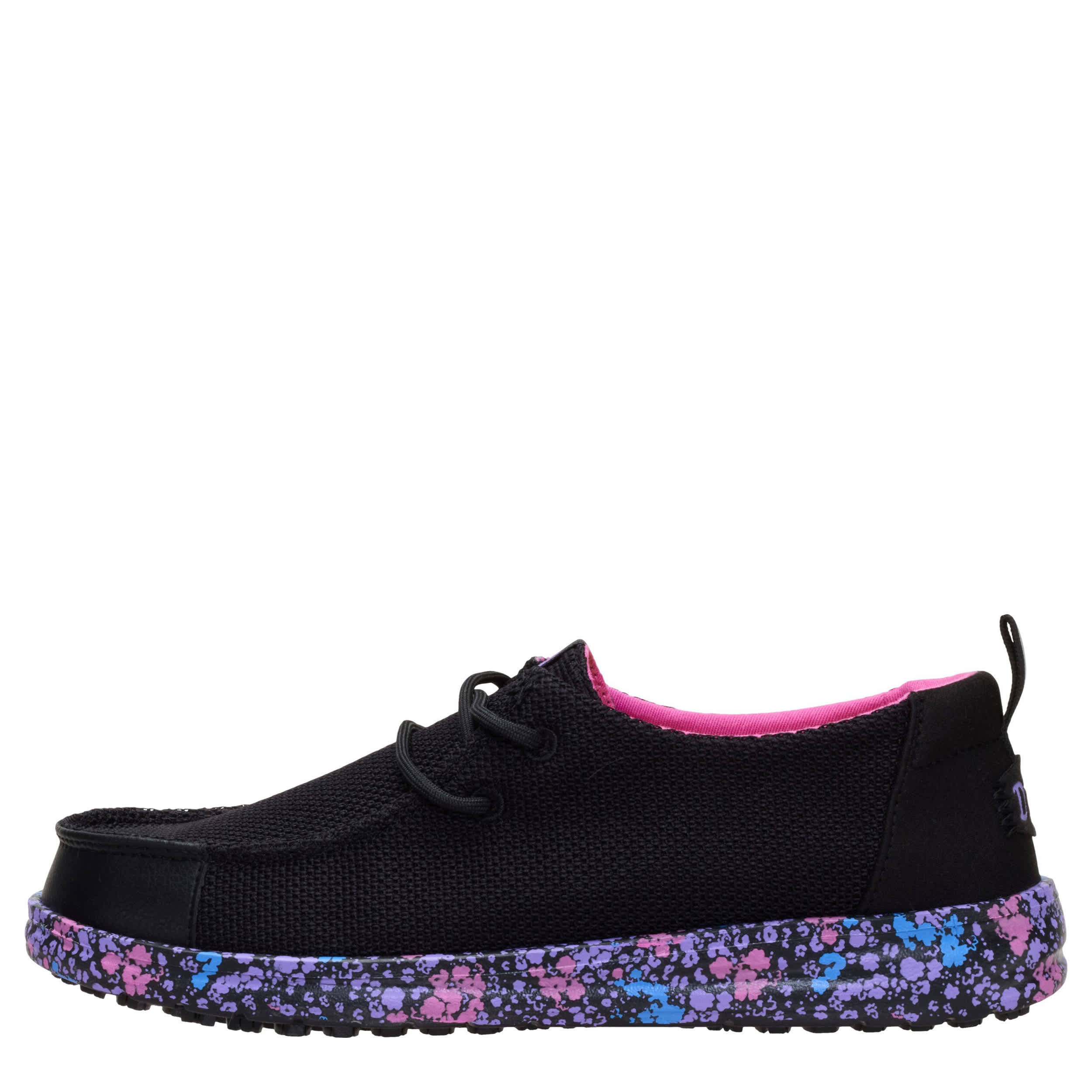 HEYDUDE-WOMENS WENDY WORK CE SHOE-BLACK & 
