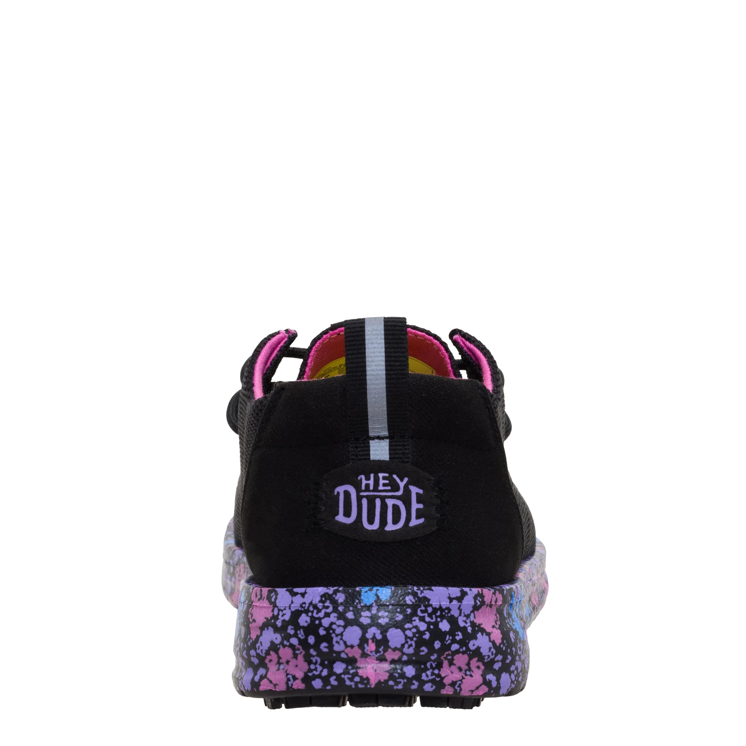 HEYDUDE-WOMENS WENDY WORK CE SHOE-BLACK & 