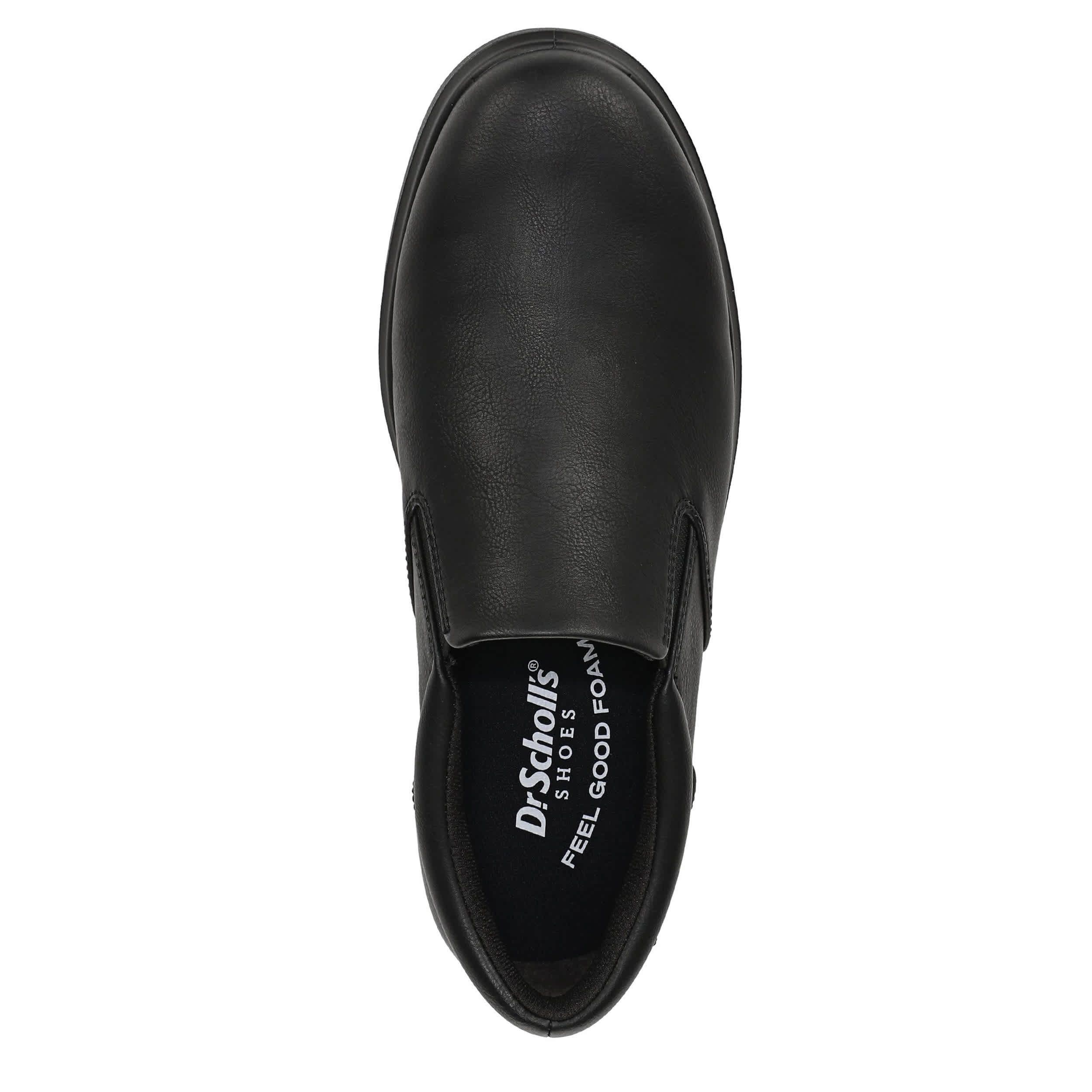 DR. SCHOLL'S-MENS CITY CLOUD SNEAKER-BLACK & BLACK